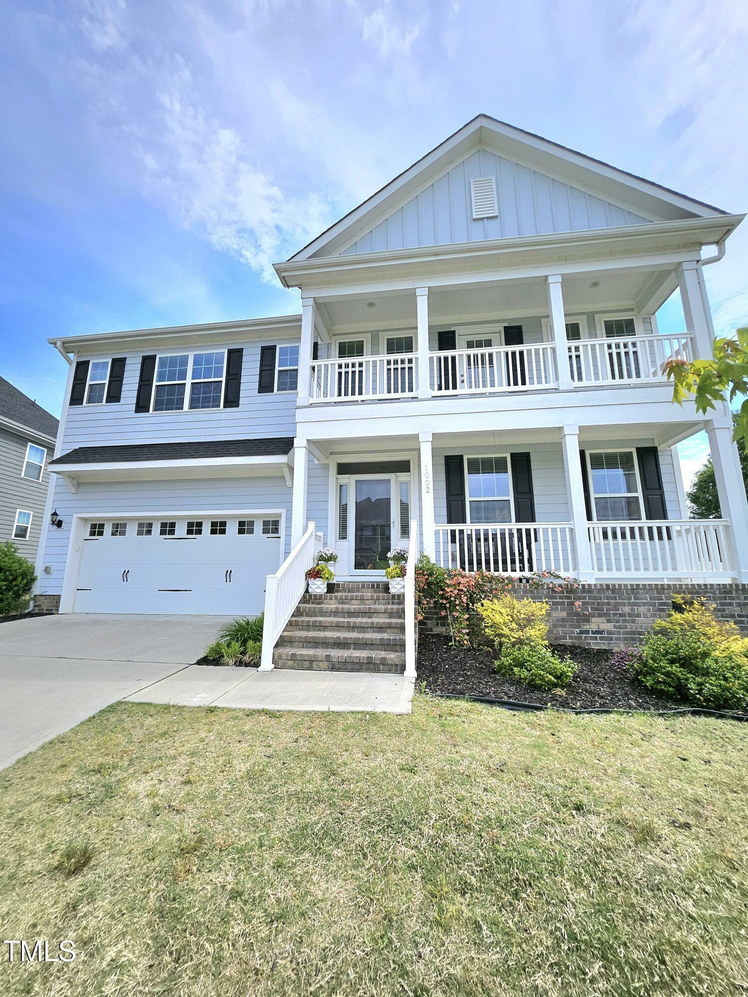 Property Photo:  1002 Dogwood Bloom Lane  NC 27545 