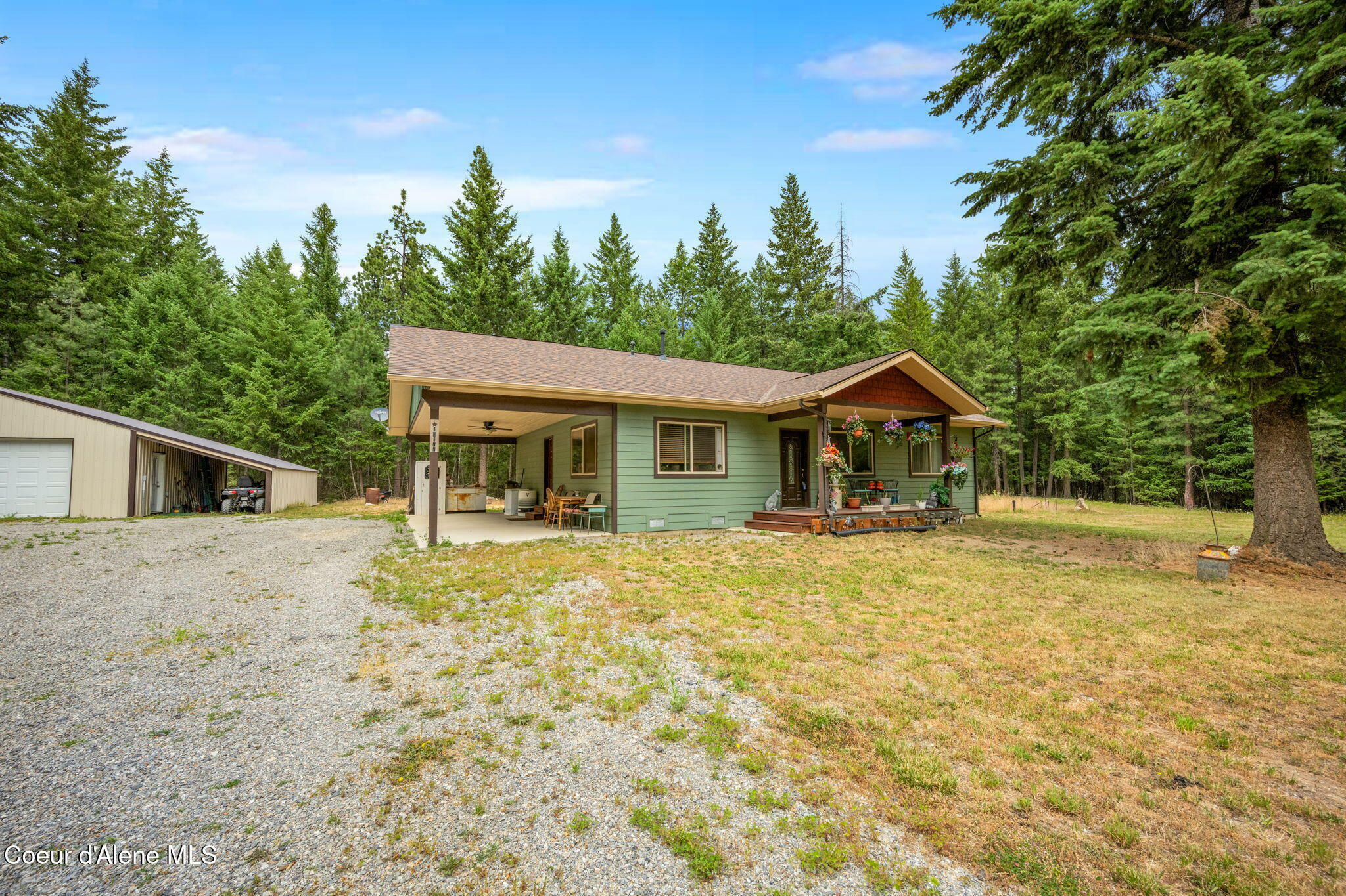 Property Photo:  10177 W Creek Side Rd  ID 83815 