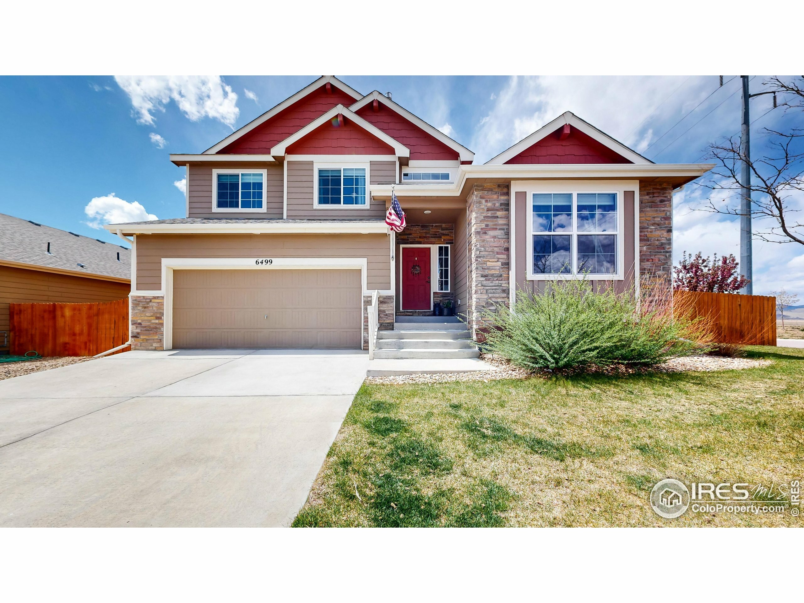Property Photo: 6499 Black Hills Ave CO 80538