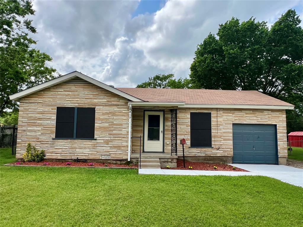 Property Photo: 419 Hensley Drive TX 75050