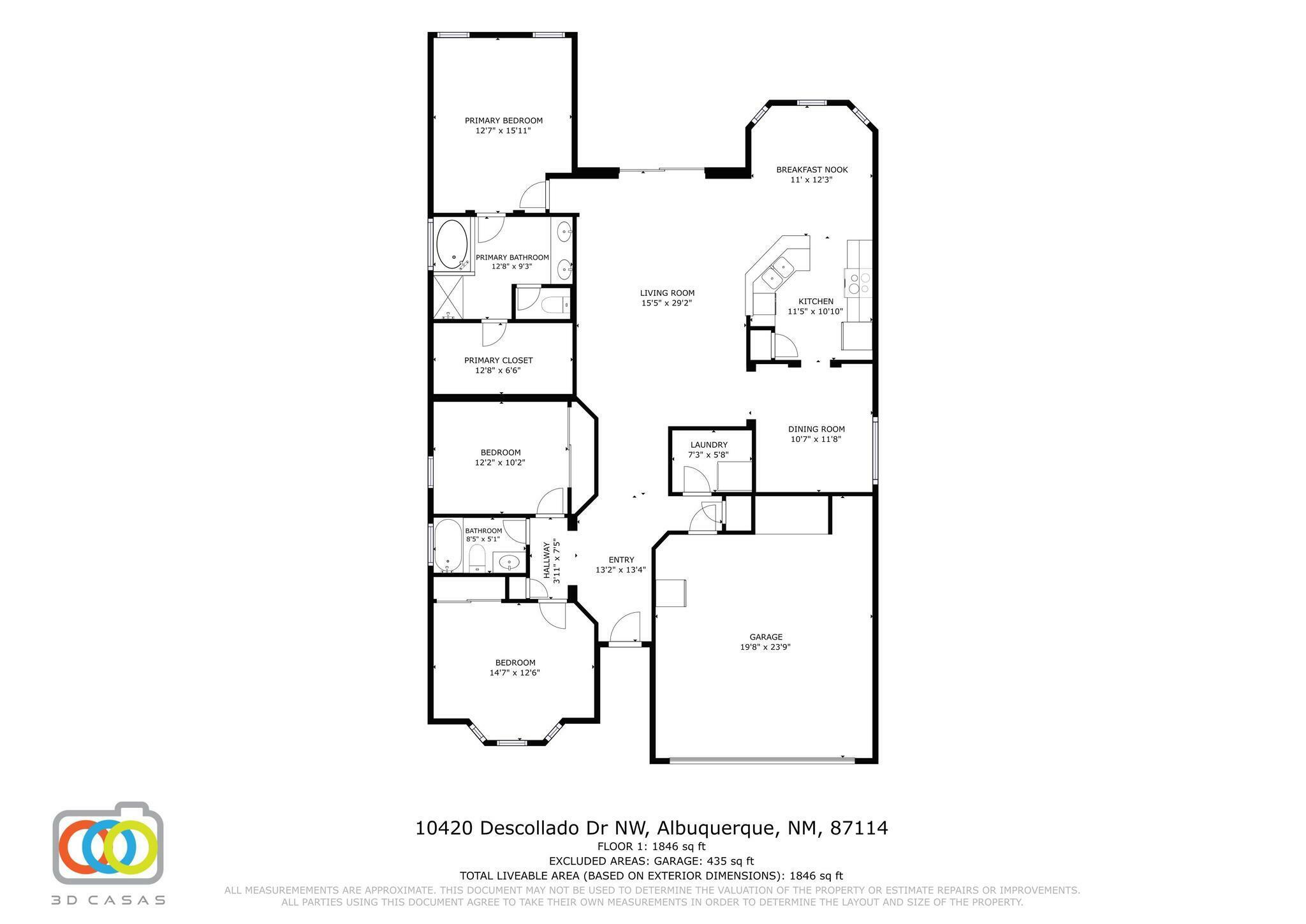 Property Photo: 10420 Descollado Road NW NM 87114