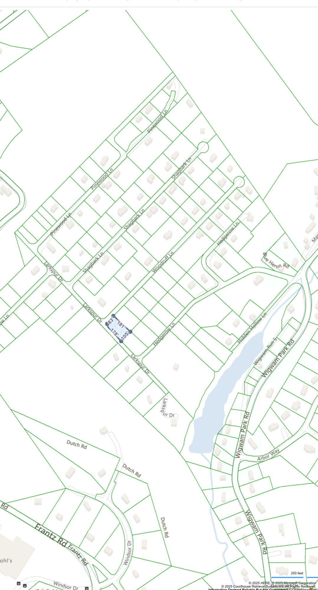 Property Photo: Lot 72 Larkspur/Woodruff PA 18360