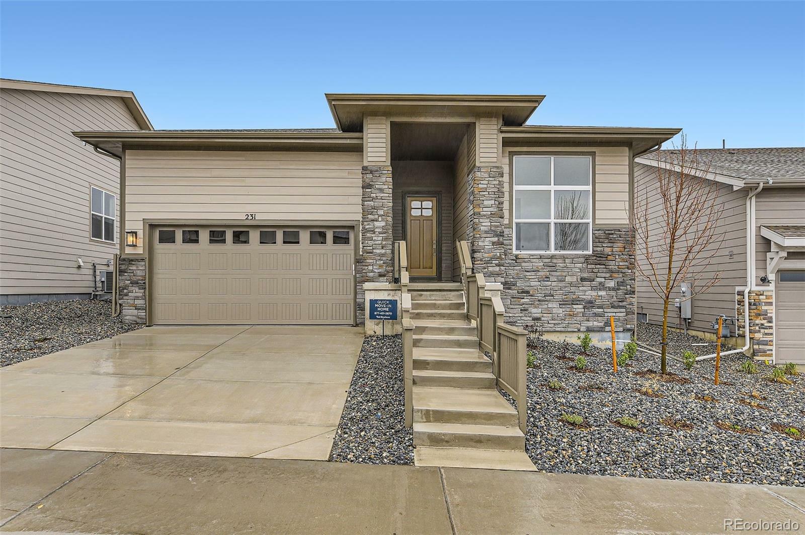 Property Photo: 231 Leafy Aster Lane CO 80104