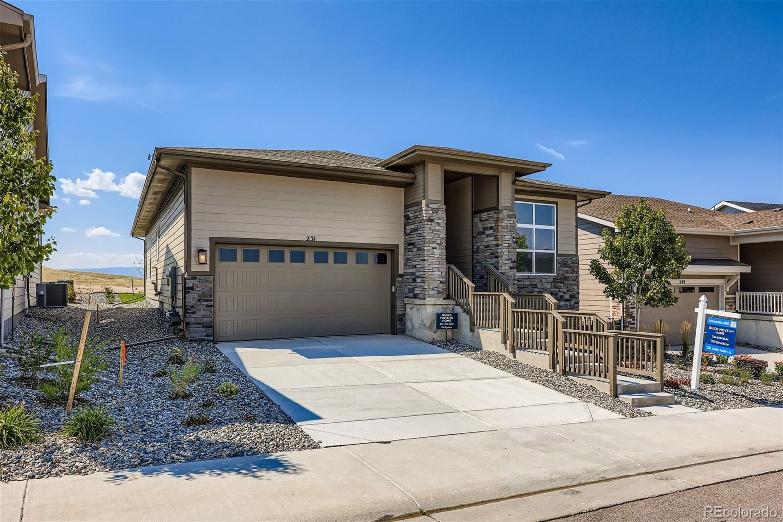 Property Photo:  231 Leafy Aster Lane  CO 80104 