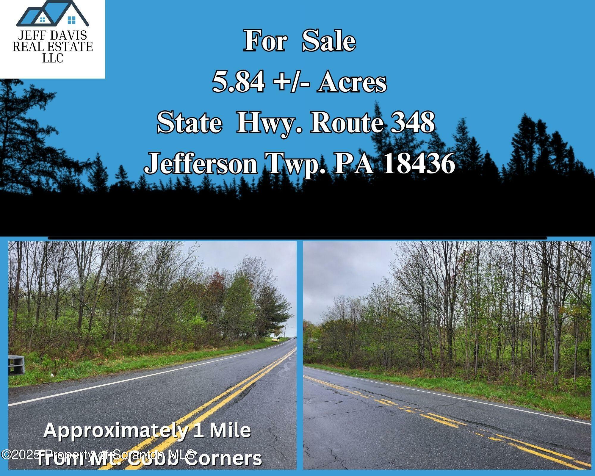 5.84 Acres State Route 348  Jefferson Twp PA 18436 photo