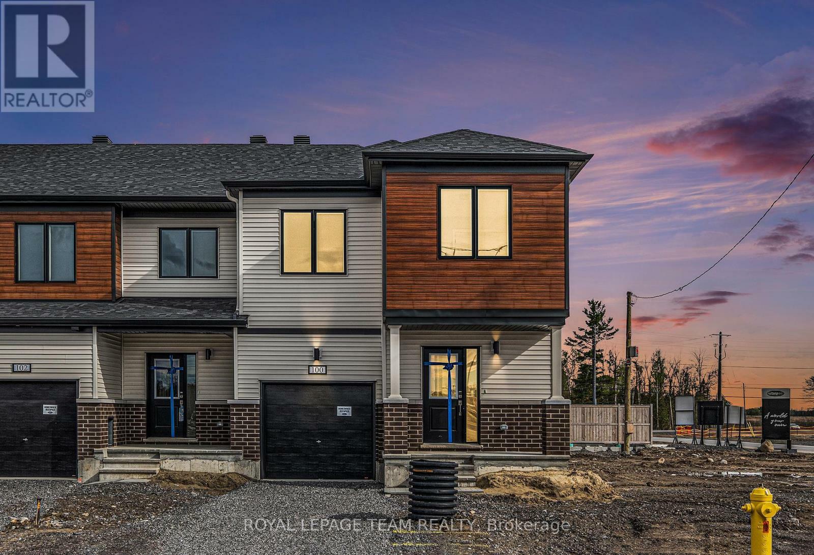 Property Photo: 100 Robert Perry Street ON K0G 1J0