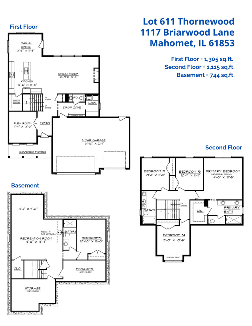 Property Photo: 1117 Briarwood Lane IL 61853
