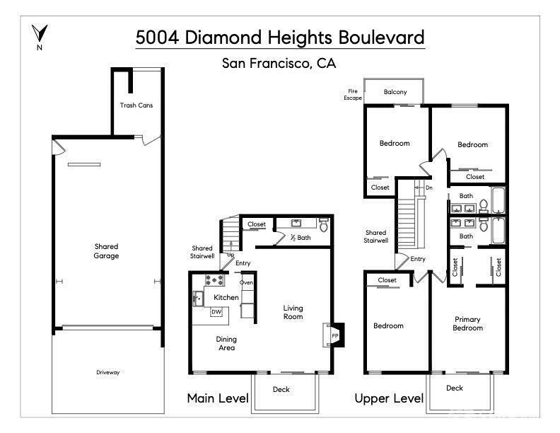 Property Photo: 5004 Diamond Heights Boulevard CA 94131
