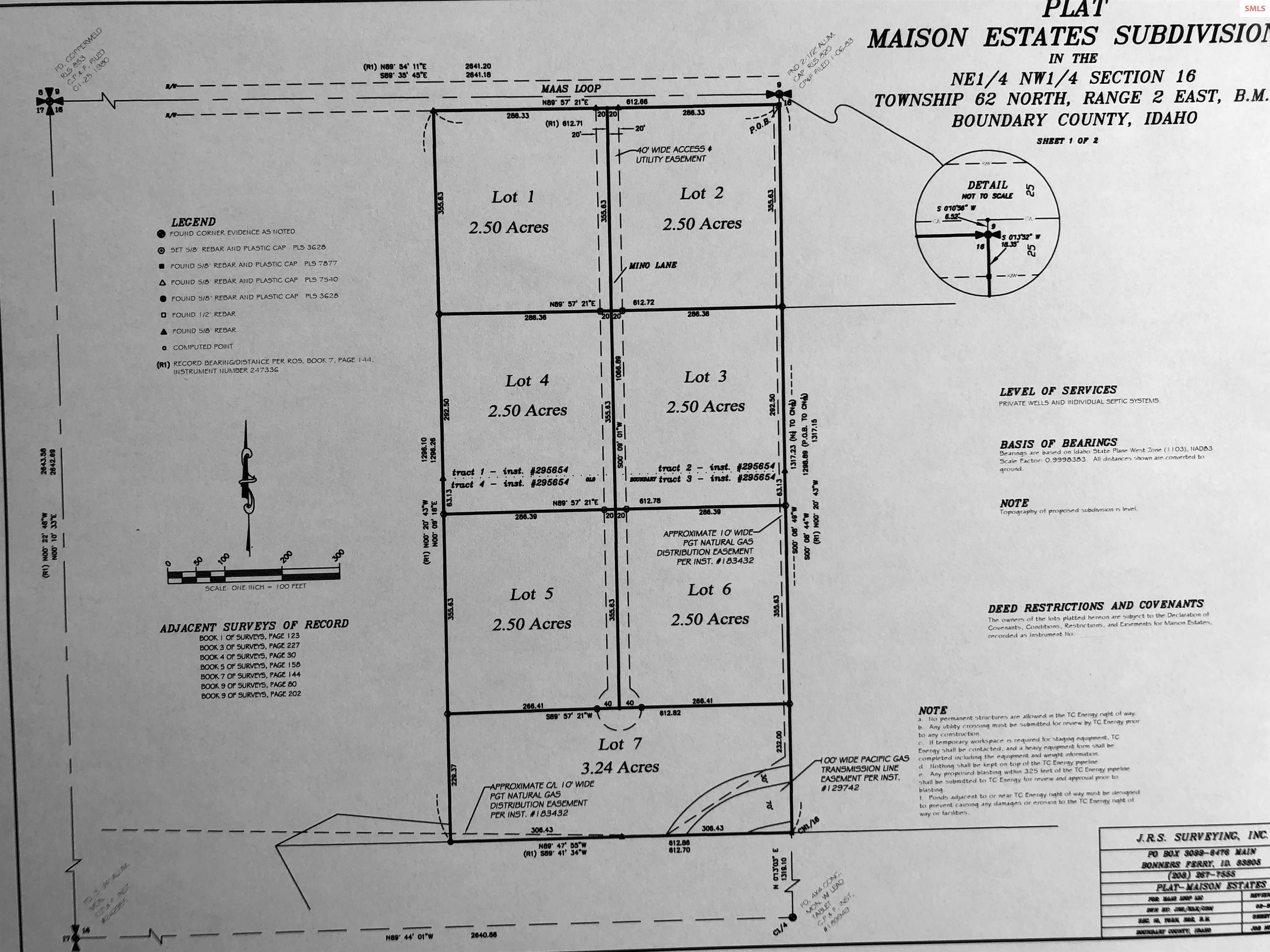 Property Photo: Lot 1 Mino Lane ID 83805