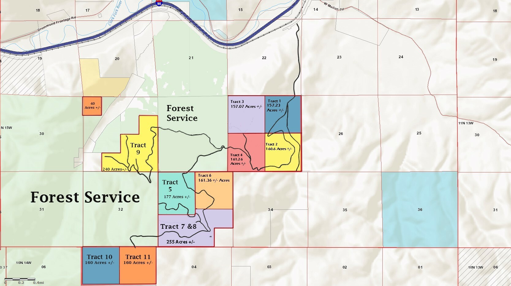 Property Photo: 7 Tract, Bull Elk MT 59832