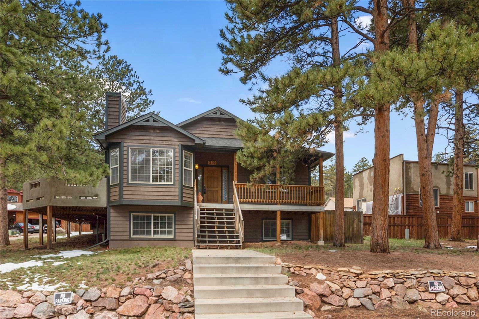 Property Photo: 310 Evergreen Street CO 80863