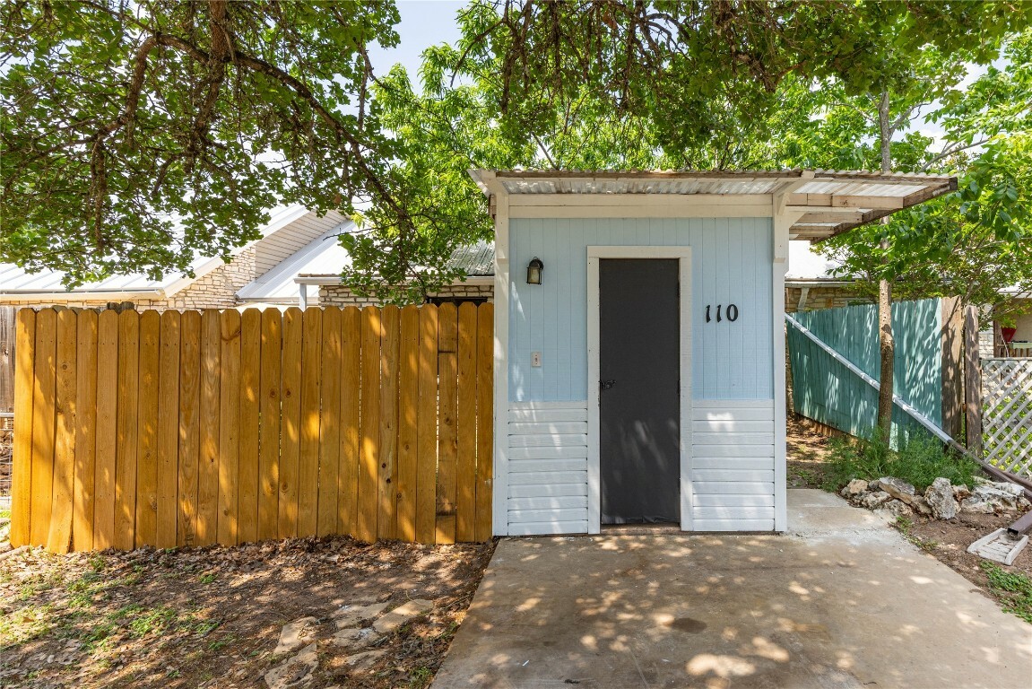 Property Photo: 110 Shady Bluff Court TX 78676