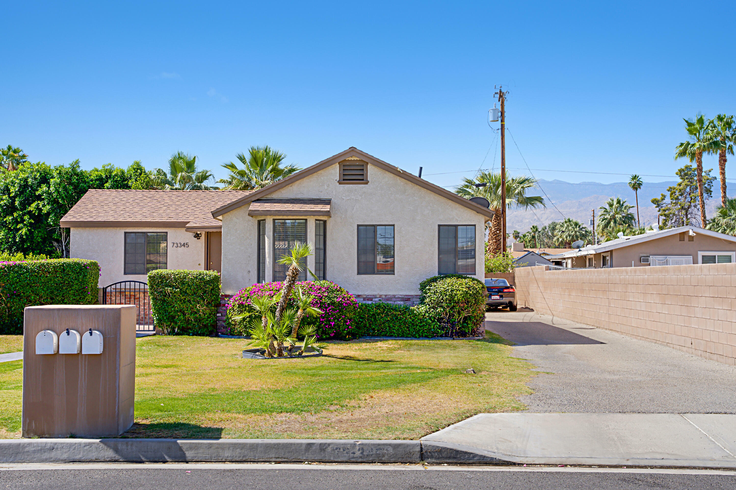 Property Photo: 73345 Royal Palm Drive CA 92260