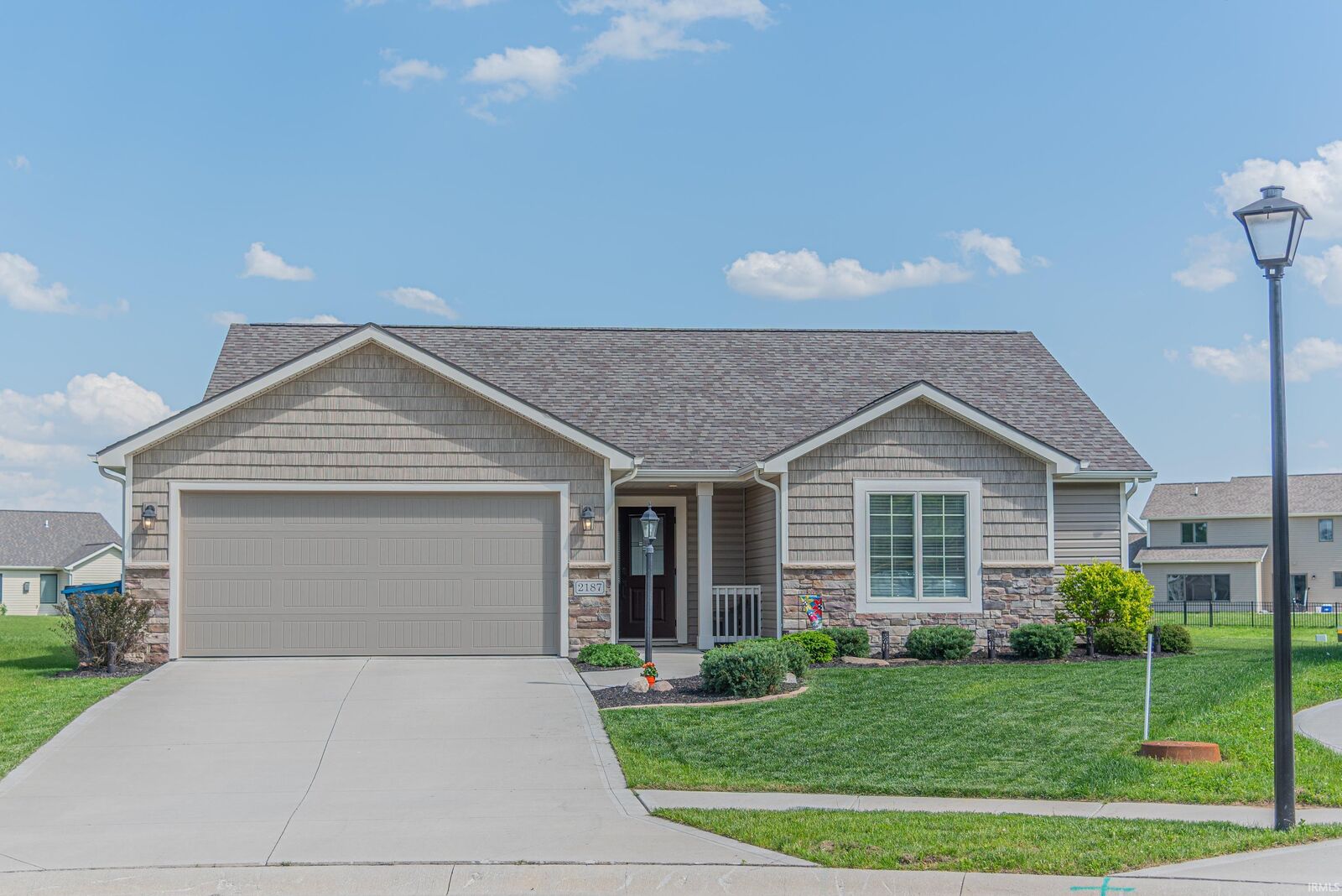 Property Photo: 2187 Freestone Place IN 46748