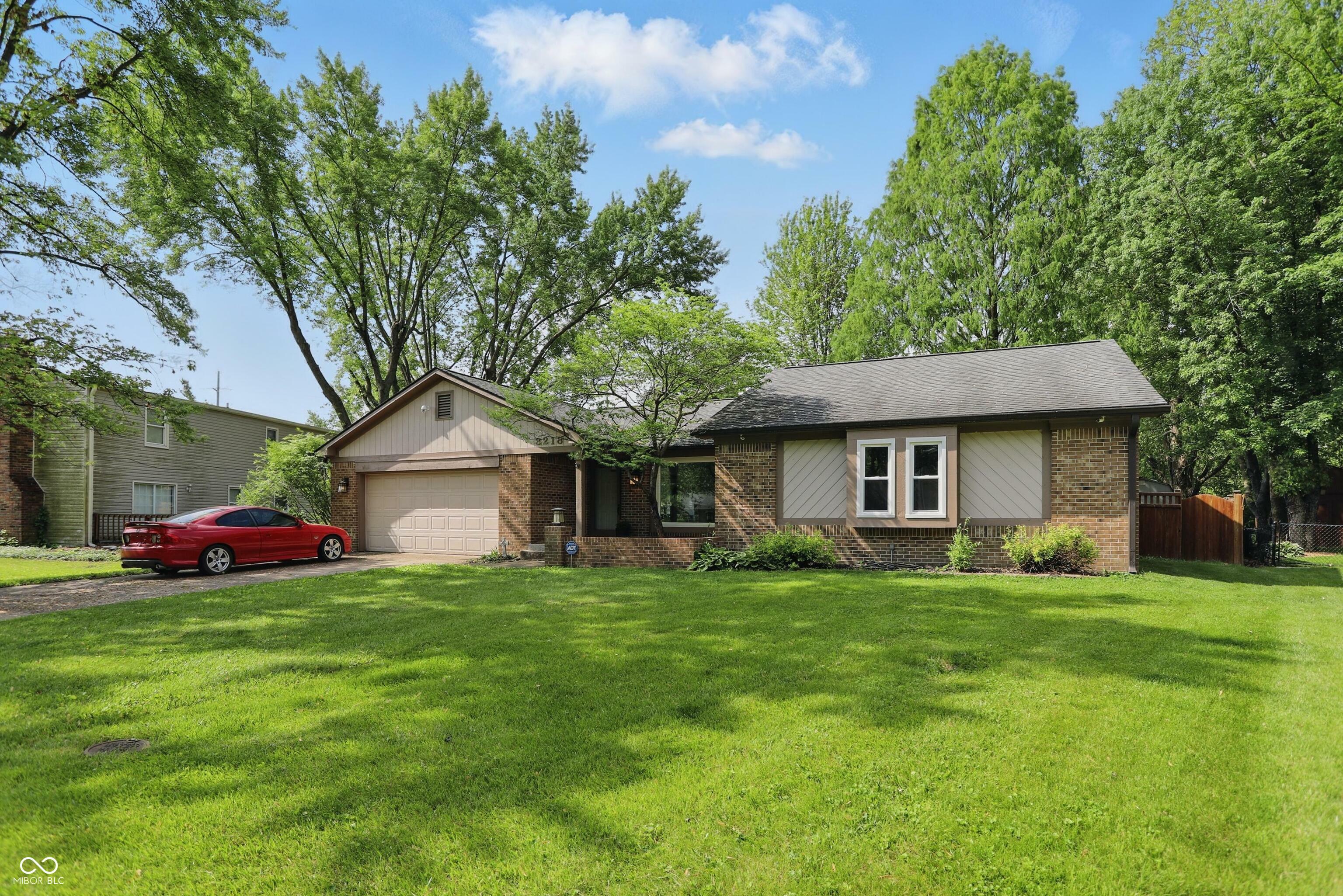 Property Photo: 8218 San Carlos Court IN 46256