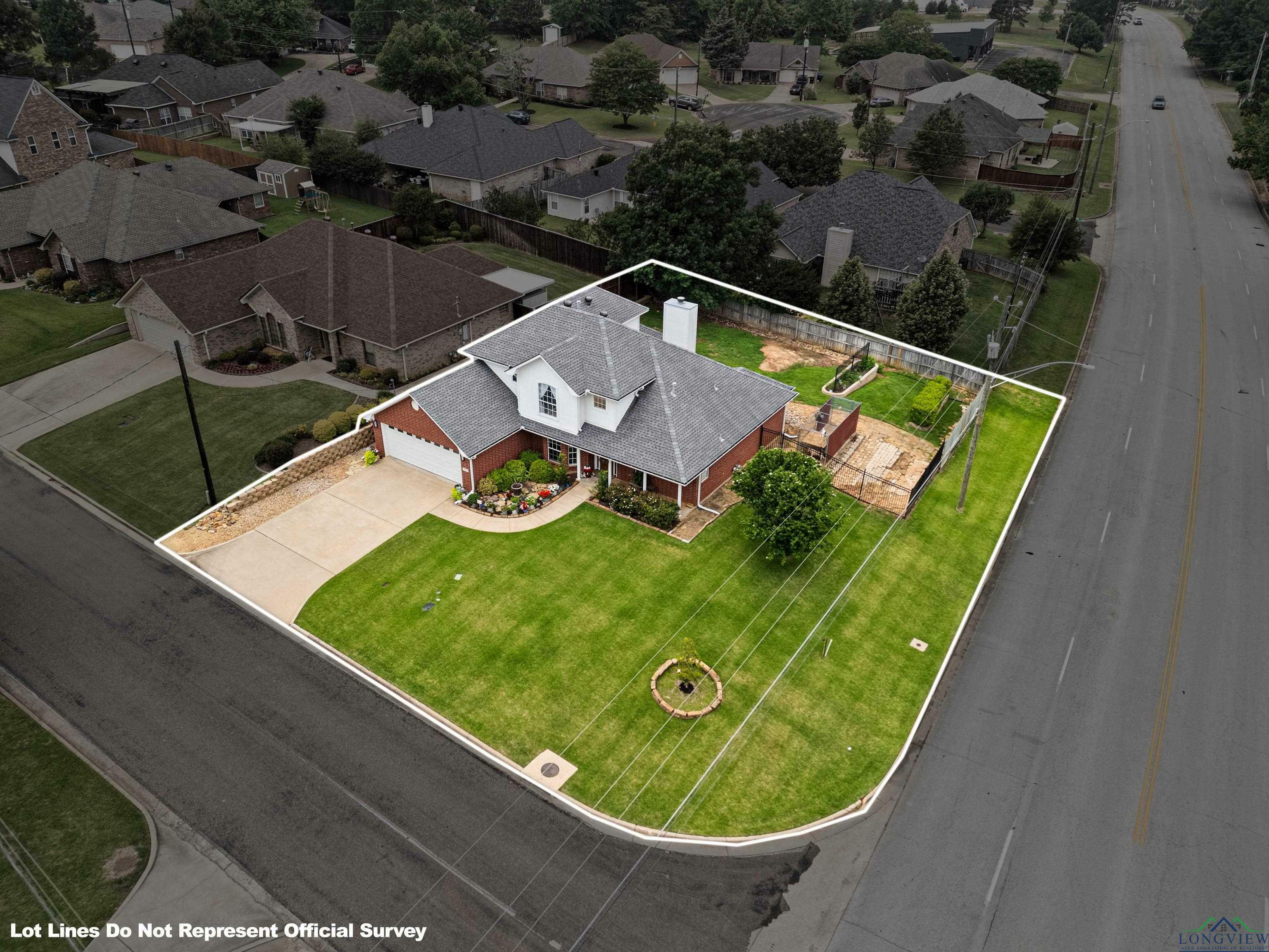 Property Photo: 3709 Rouncival Drive TX 75605