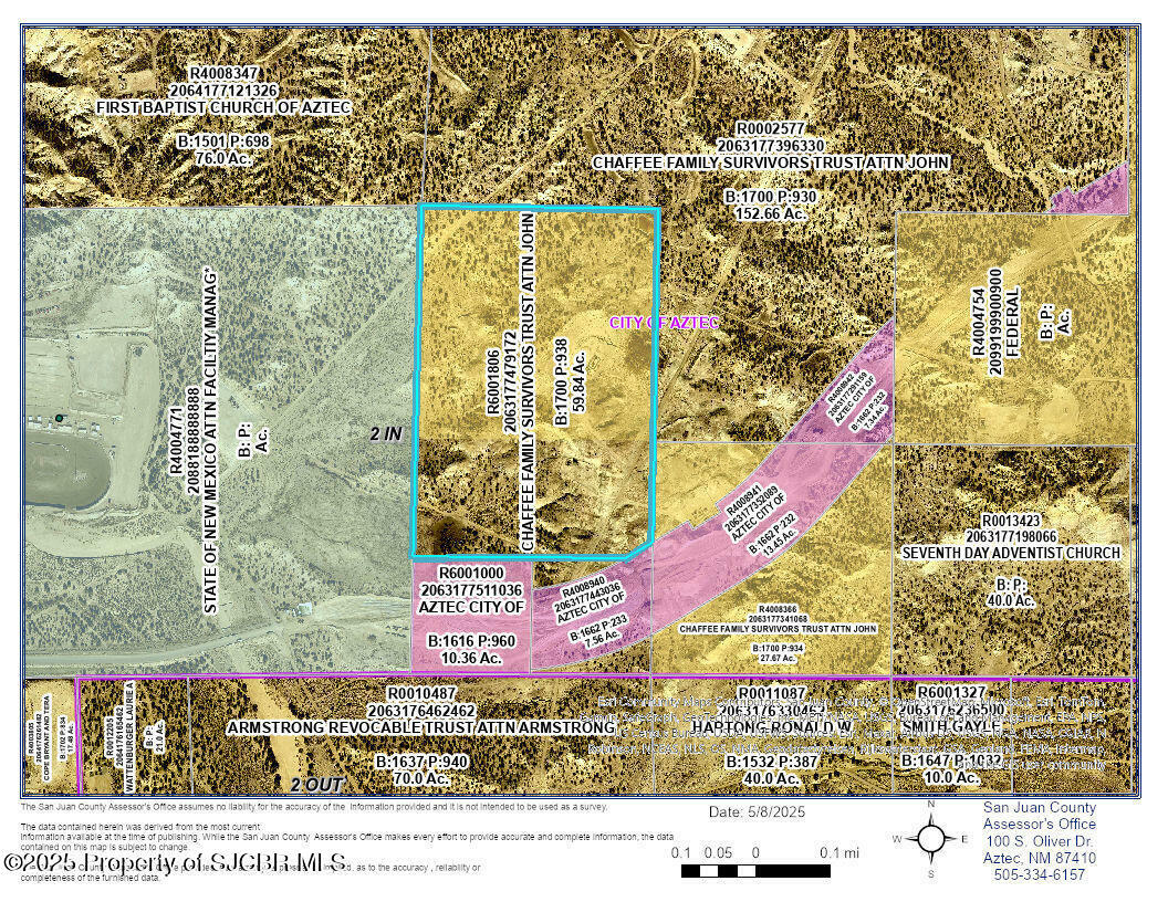 Property Photo: 62.92 Ac US 550 Bypass NM 87410