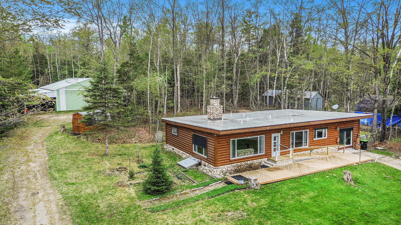Property Photo: 3659 N Straits Highway MI 49721