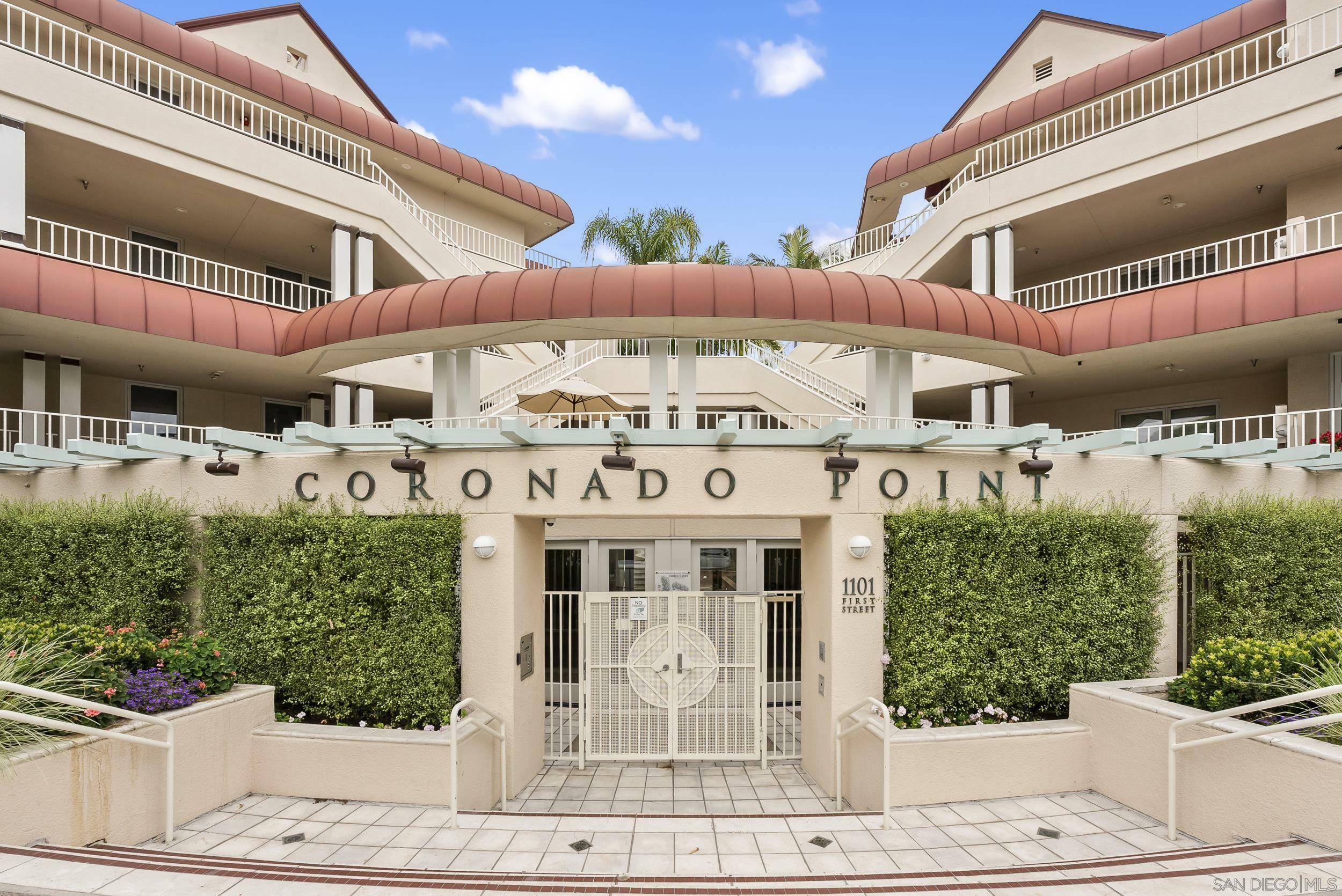 Property Photo: 1101 1st Street 416 CA 92118