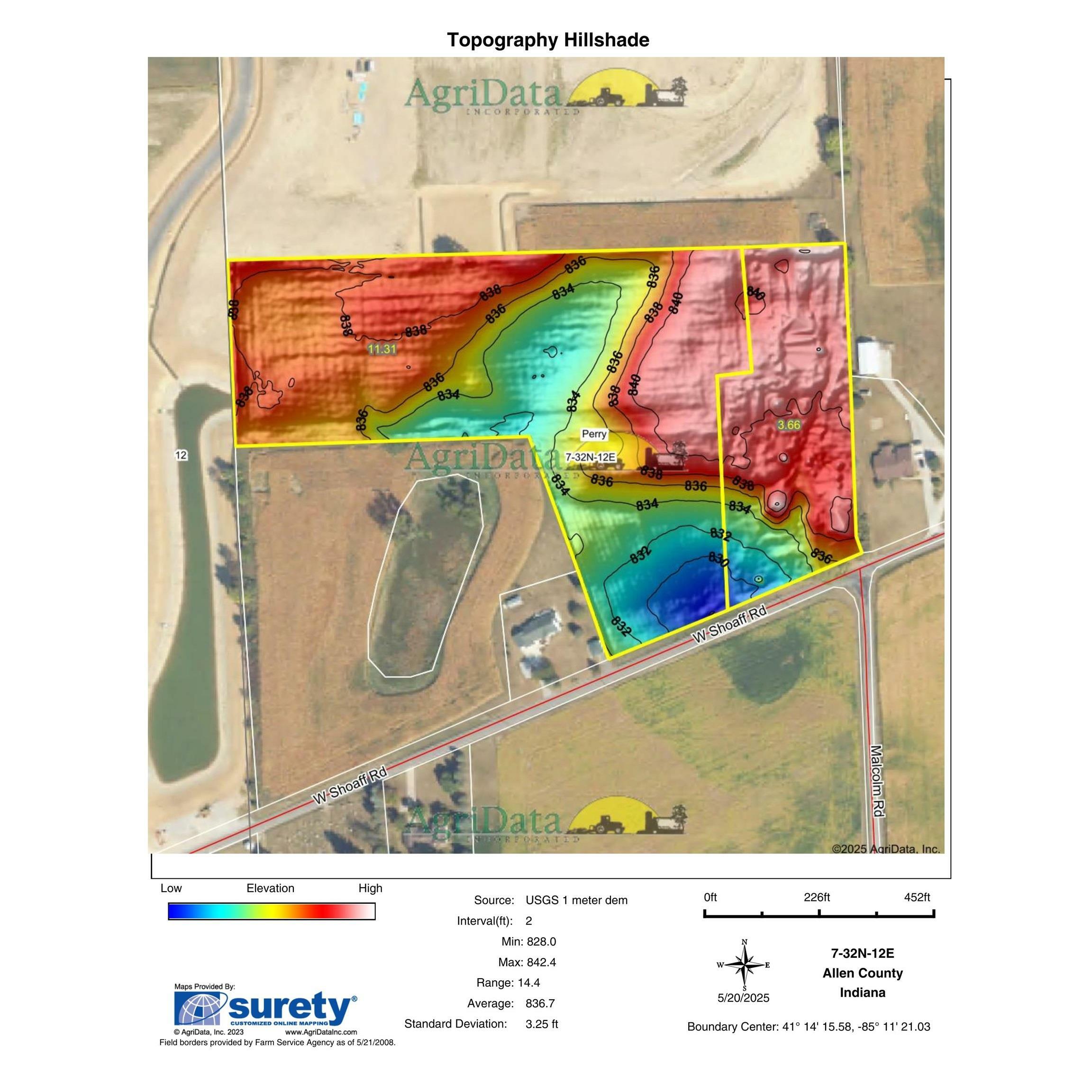 Property Photo: Tract 5 W Shoaff Road IN 46748