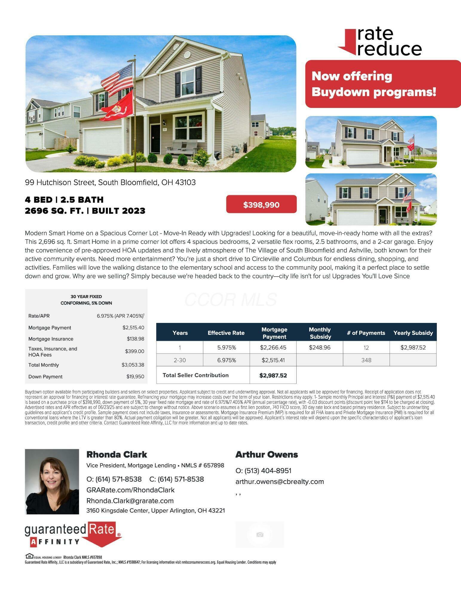 Property Photo: 99 Hutchison Street OH 43103