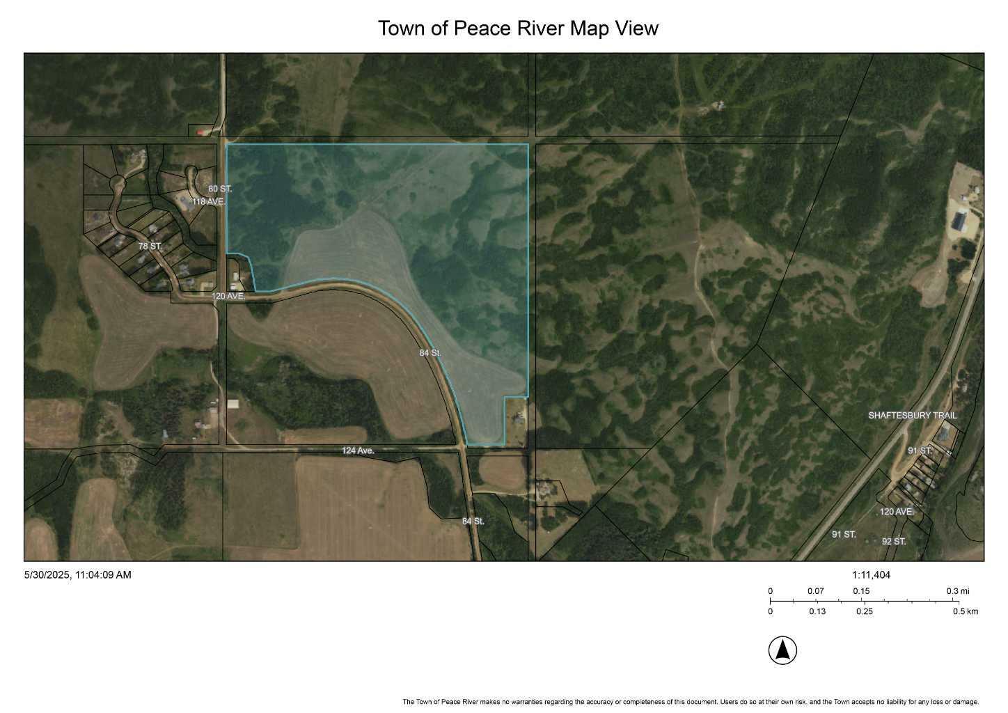 Property Photo: North Of 120 Ave East Of 80 Ave AB T8S 1S4