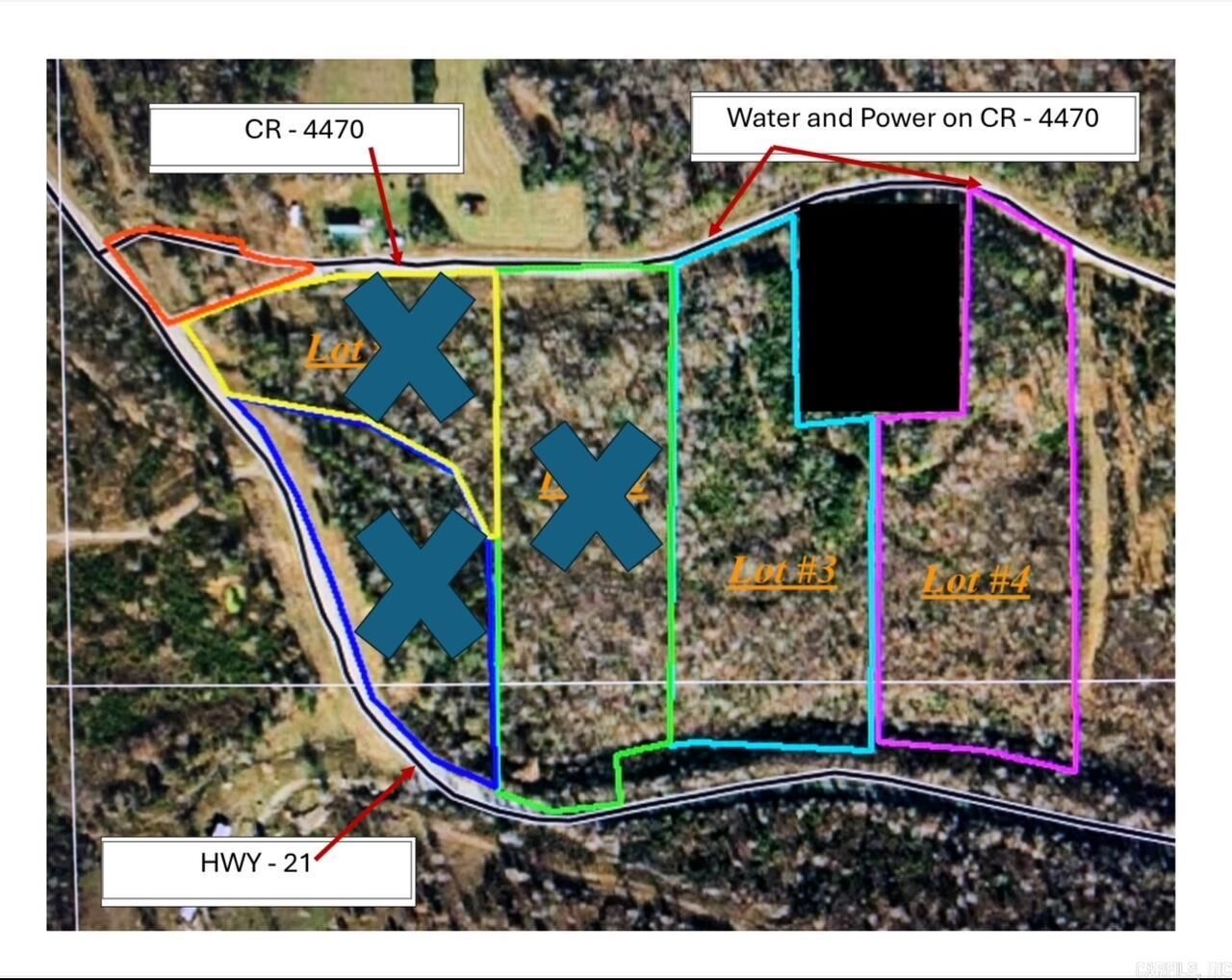 Property Photo:  Lot 4 Cr 4470  AR 72854 