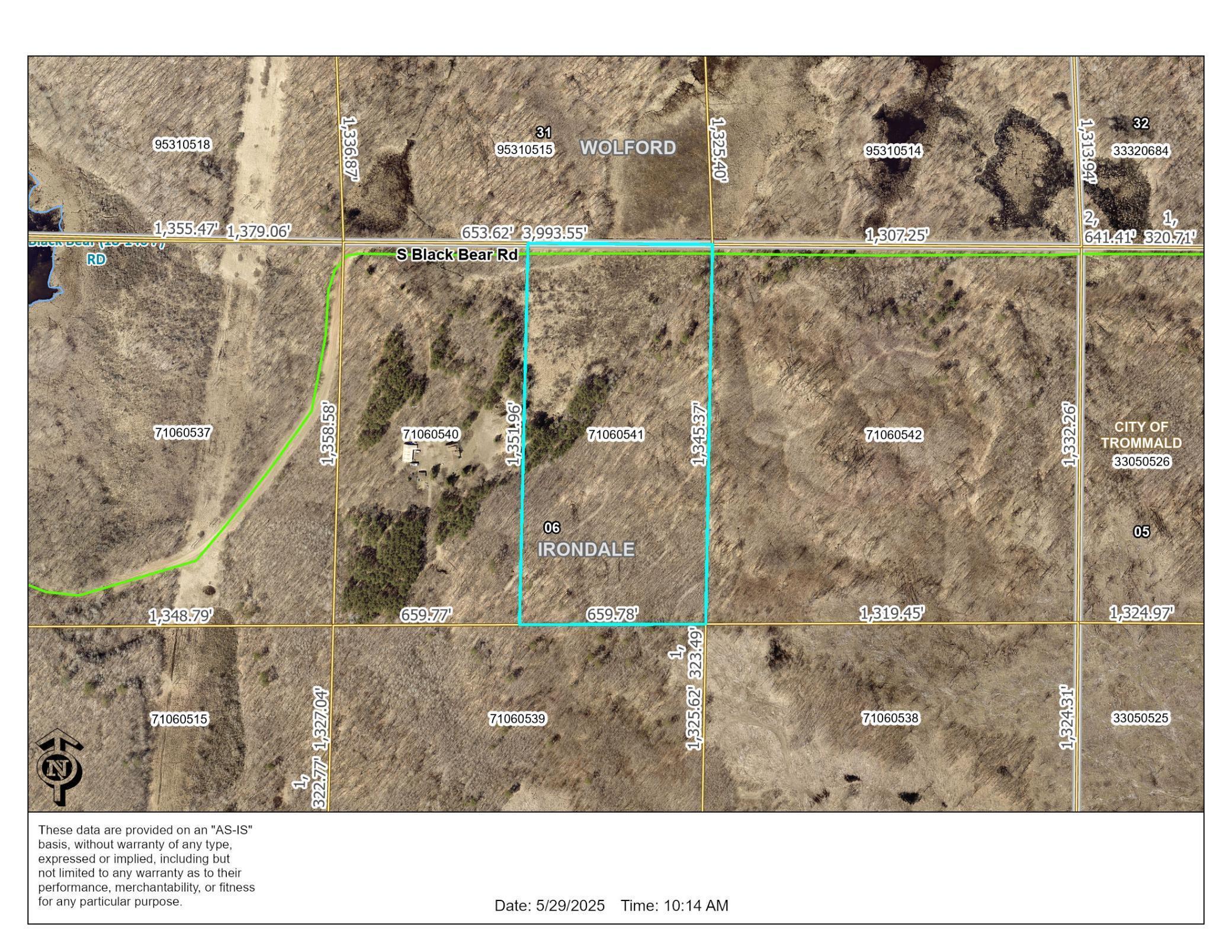 Property Photo:  Tbd S. Black Bear Road  MN 56455 