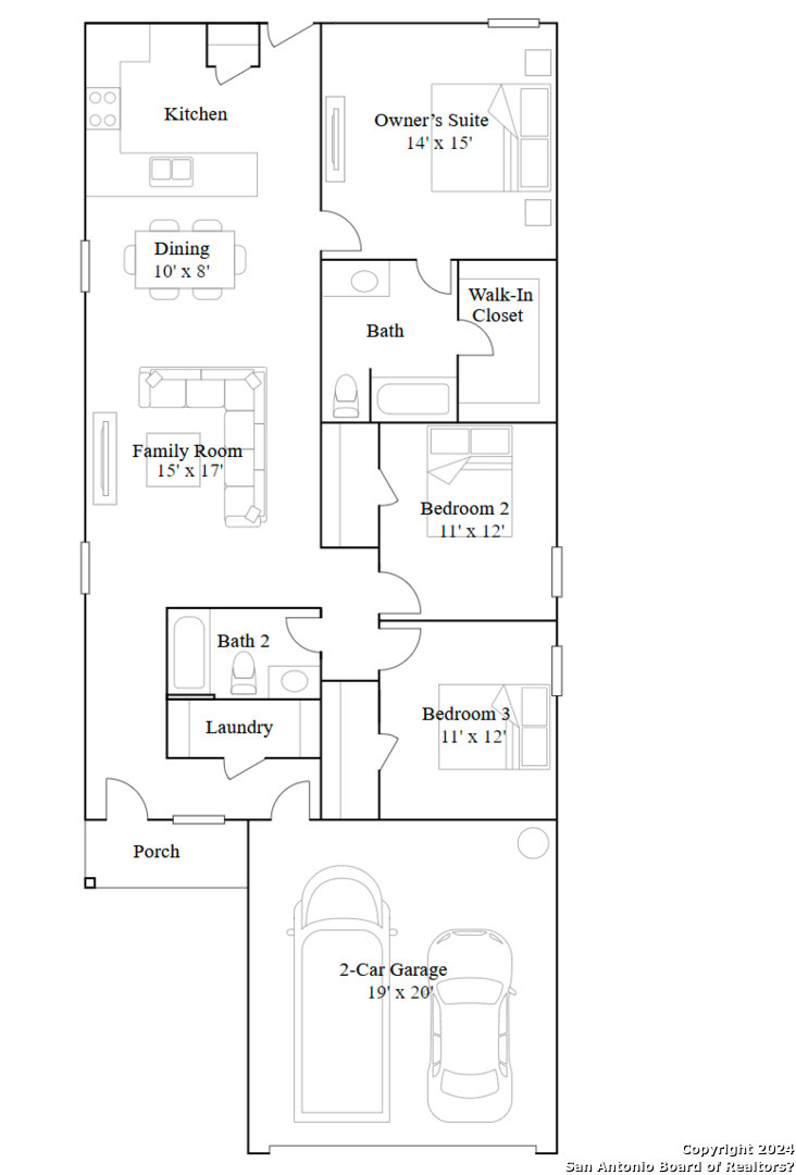Property Photo: 3629 Glade Creek TX 78245