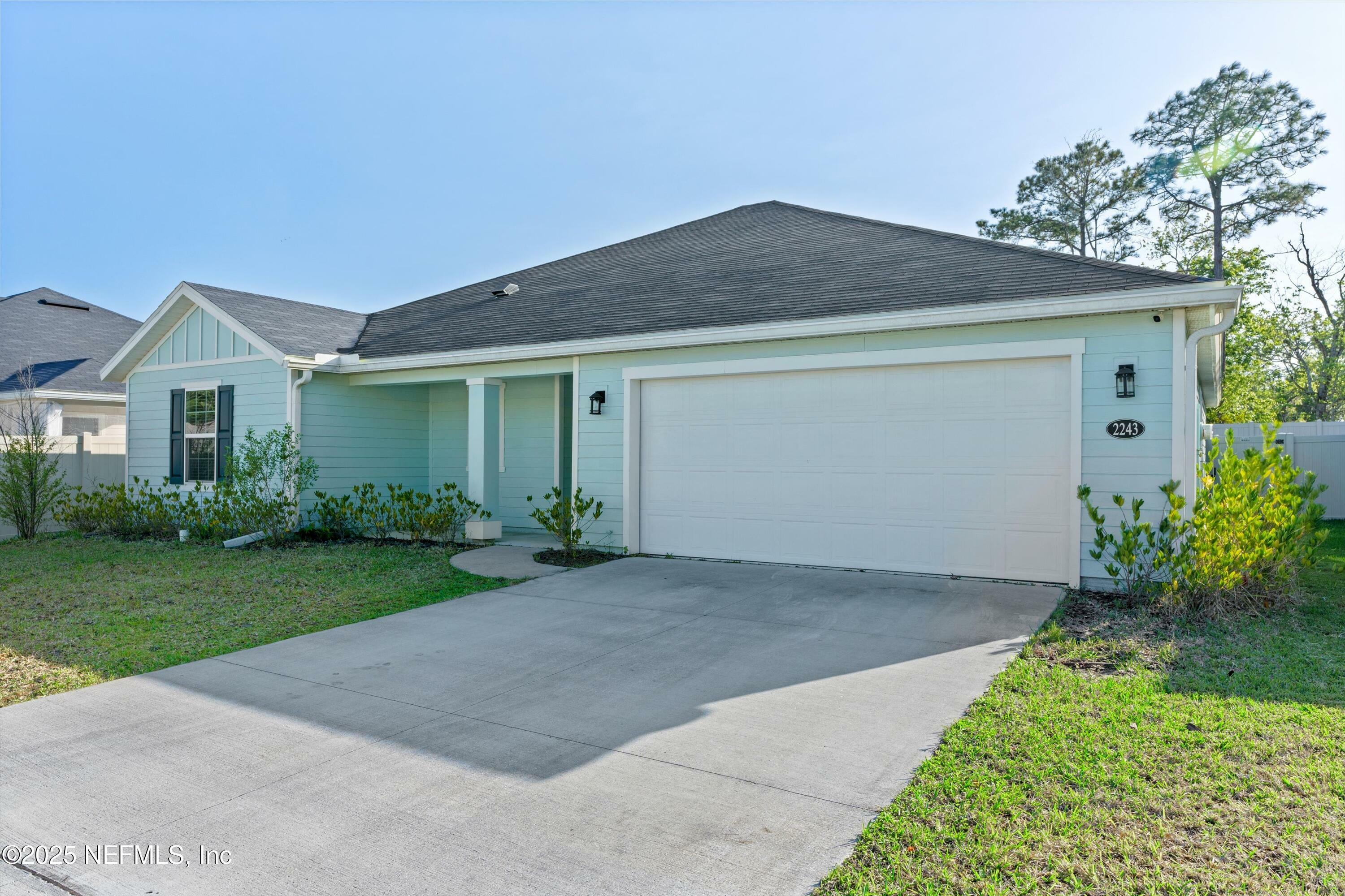 Property Photo: 2243 Burton Island Way FL 32218