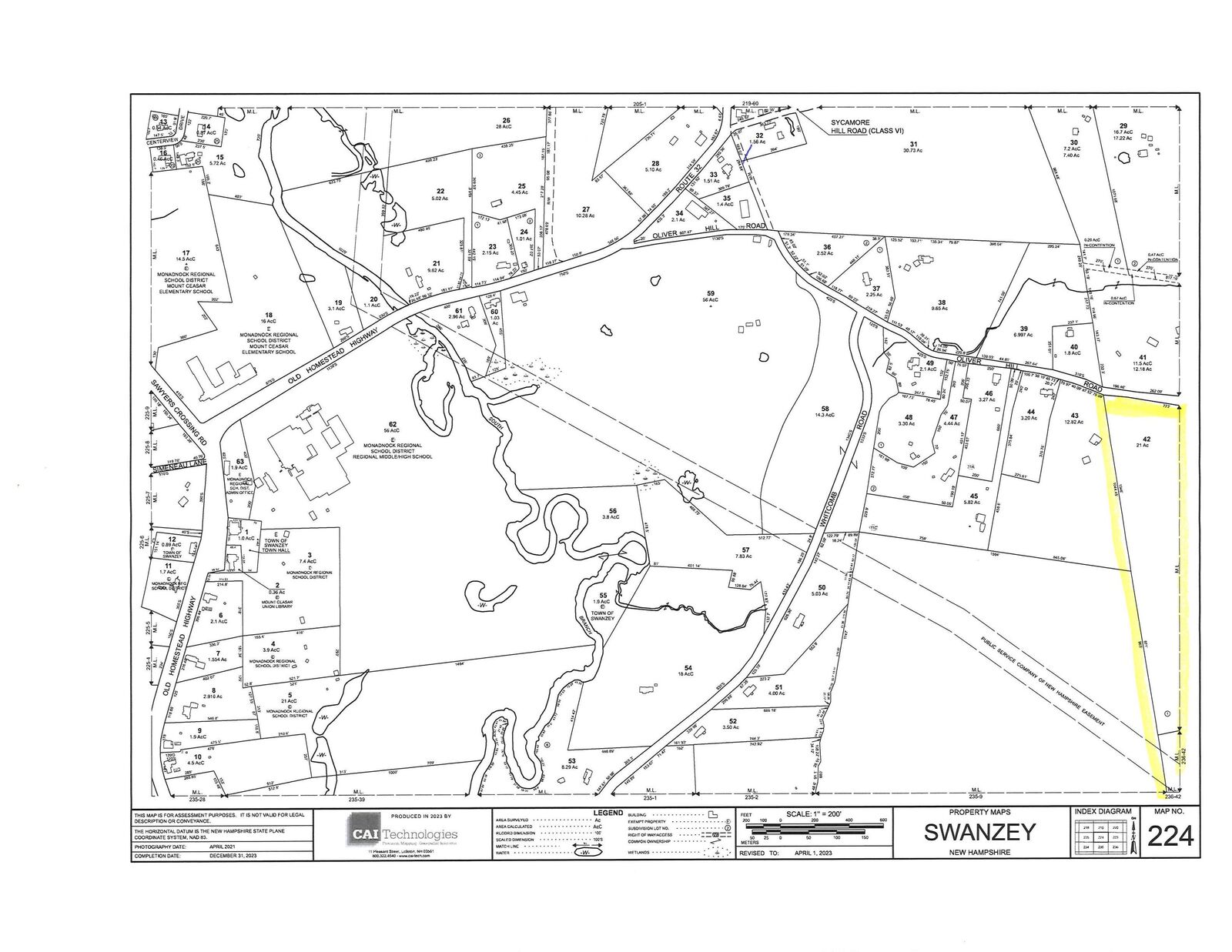 Property Photo: 0 Oliver Hill Road NH 03446