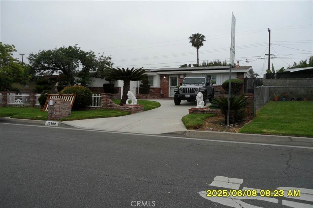 Property Photo: 17109 E Orkney Street CA 91702