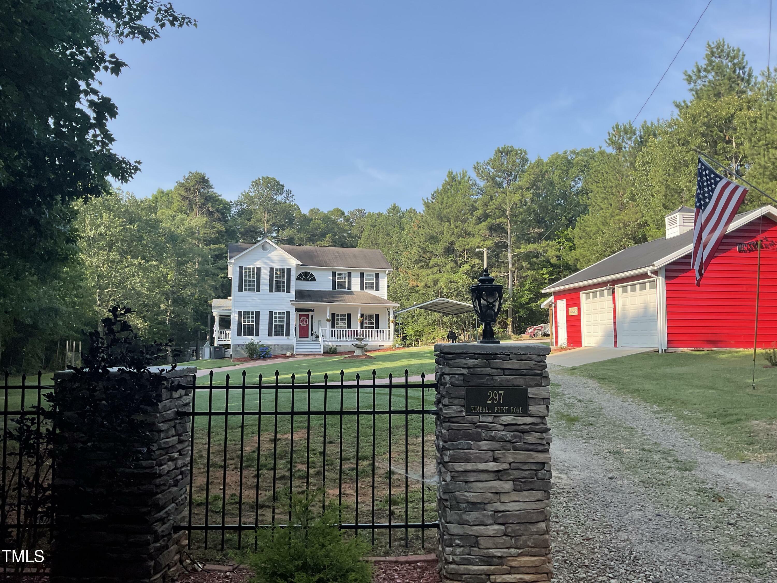 Property Photo: 297 Kimball Point Road NC 27553