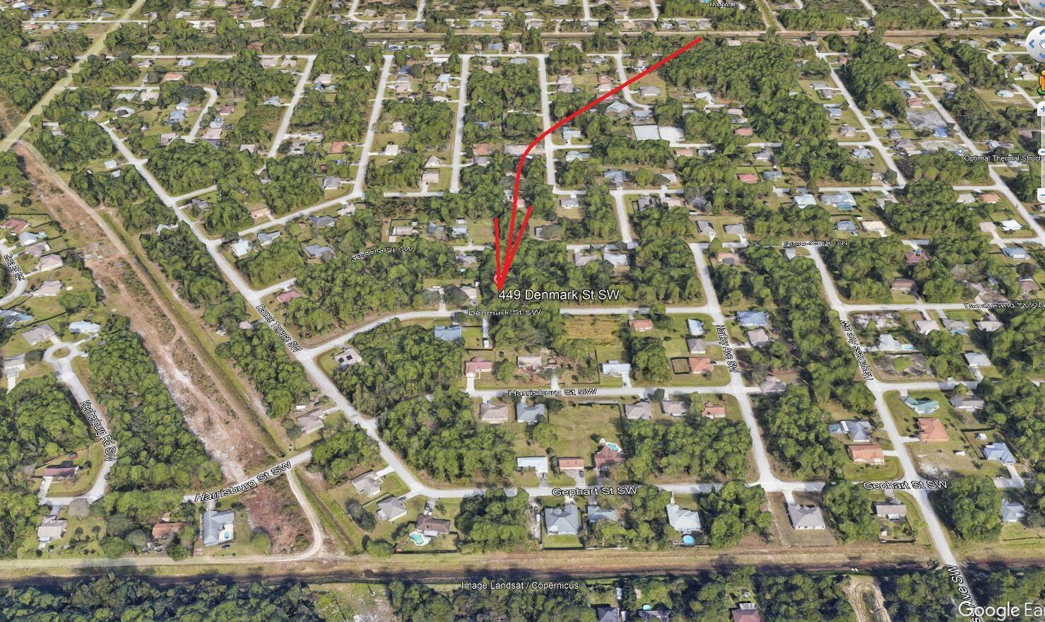 Property Photo: 449 Denmark Street SW FL 32908