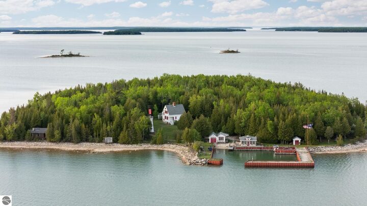 Property Photo:  21500 S Pipe Island  MI 49725 
