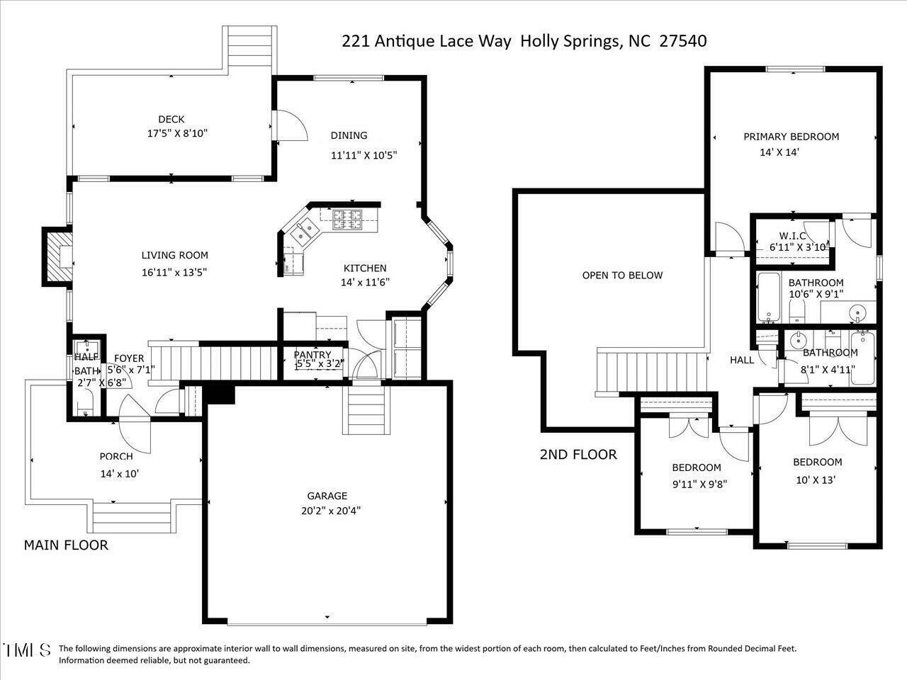 Property Photo: 221 Antique Lace Way NC 27540