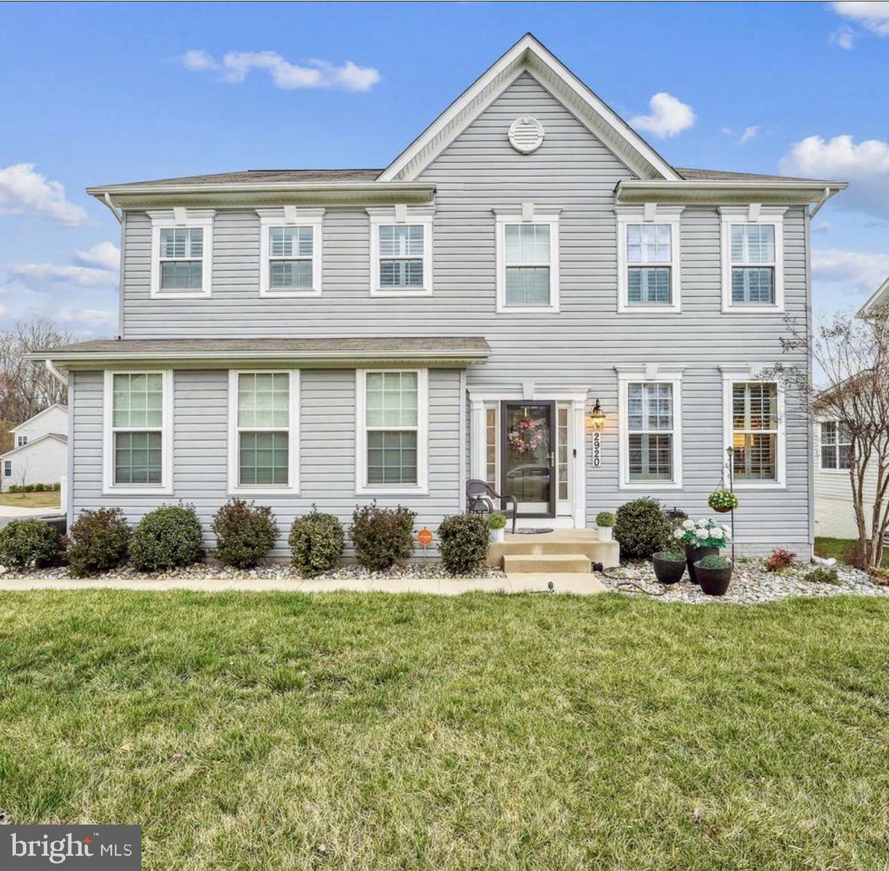 Property Photo: 2920 Knight Court MD 20616