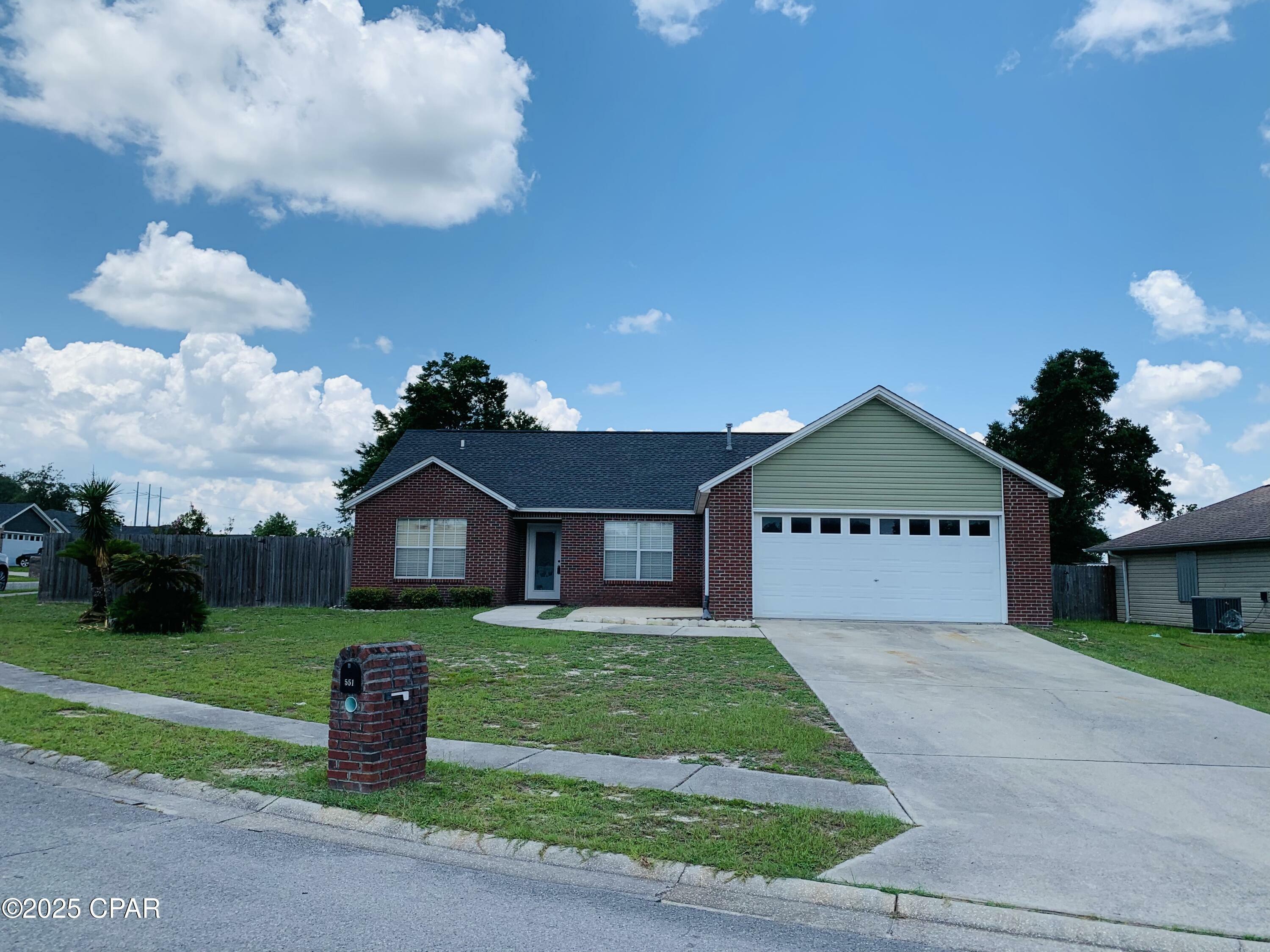 Property Photo: 551 J H Crews Circle FL 32404