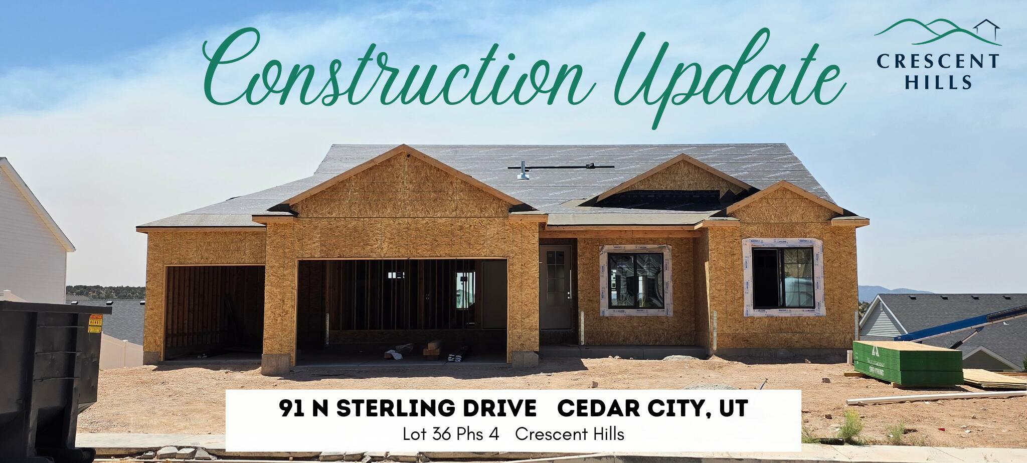 Property Photo: 91 N Sterling Dr (Lot 36 Phs 4 Crescent Hills) UT 84720