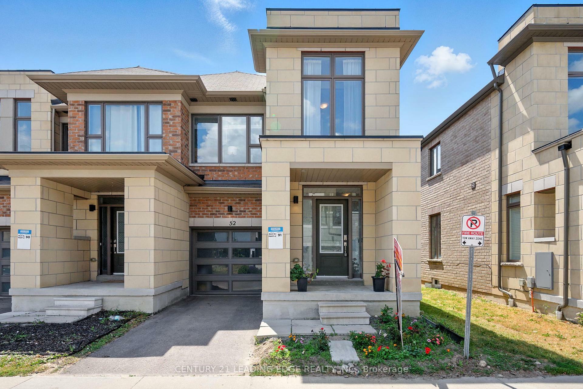 Property Photo: 52 Donald Fleming Way ON L1R 0N8