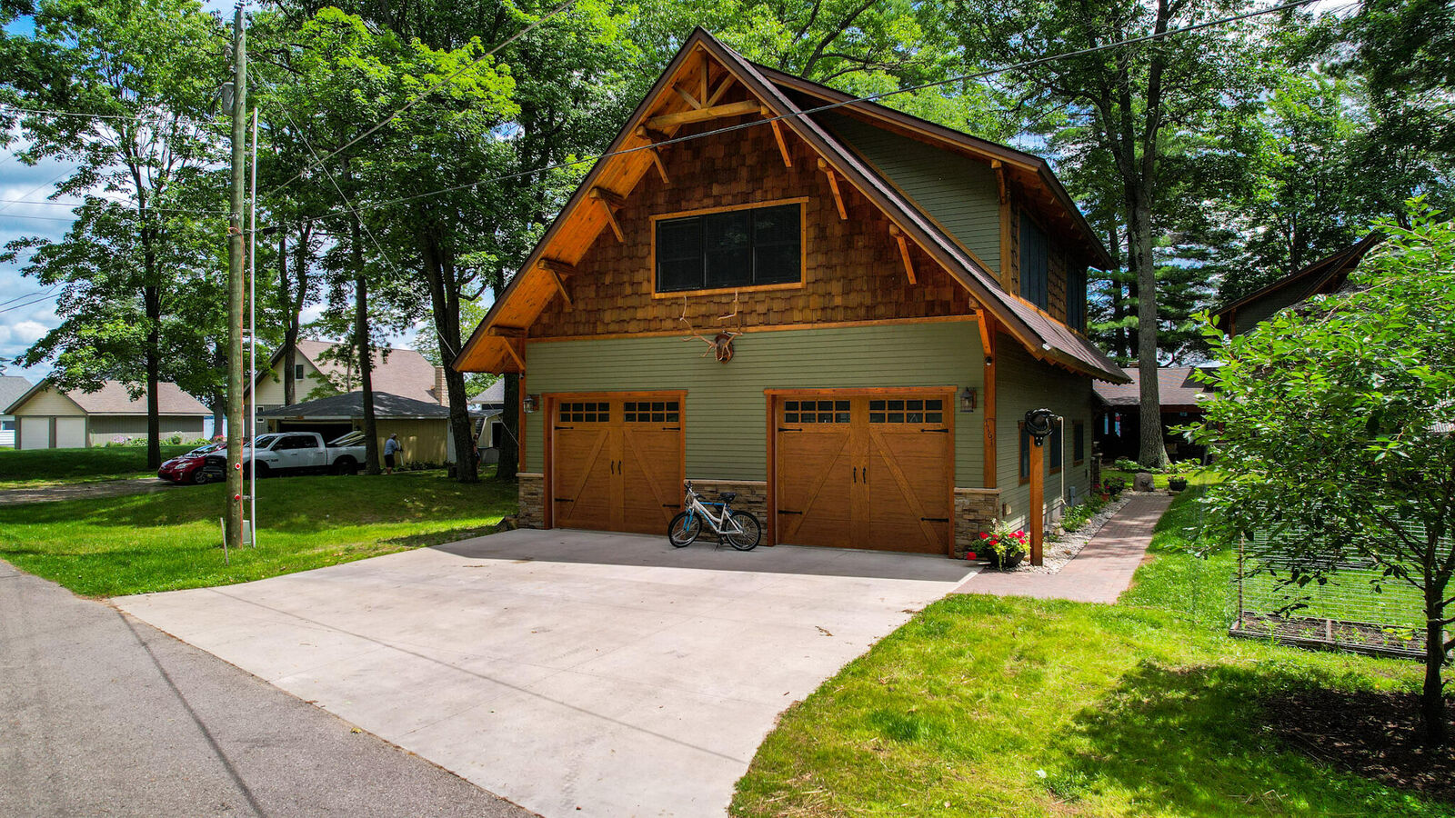 Property Photo: 1161 Lagoon Street MI 49756