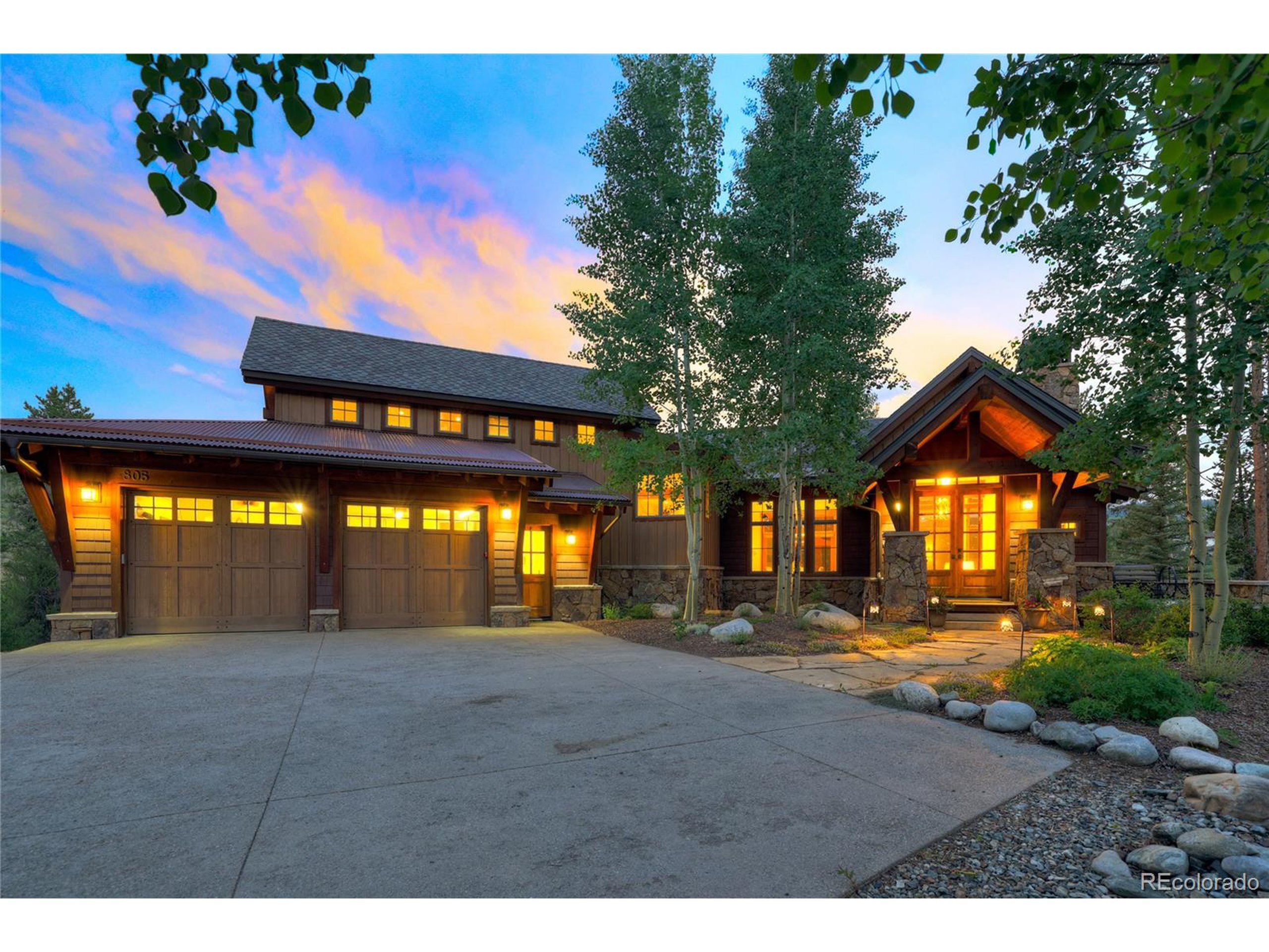 Property Photo: 805 Highfield Trl CO 80424