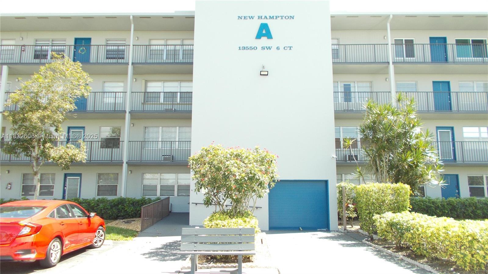 Property Photo: 13550 SW 6th Ct 208A FL 33027