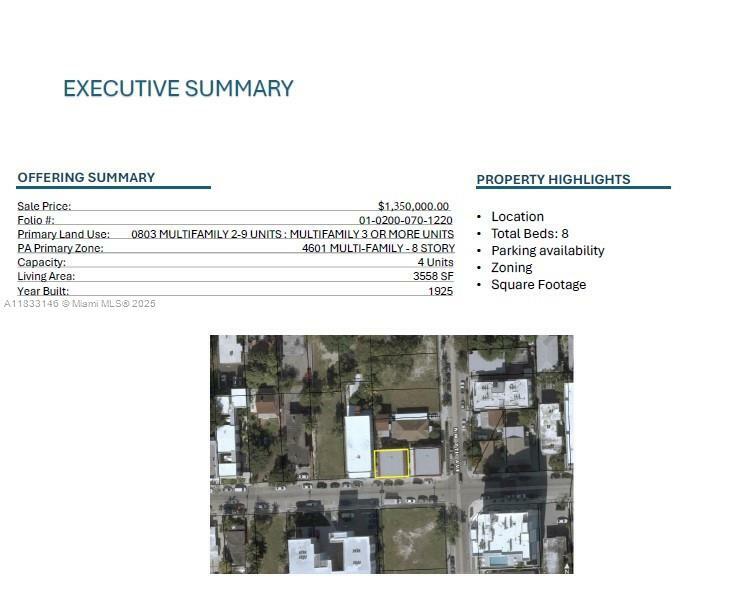 Property Photo:  711 NW 1st St  FL 33128 