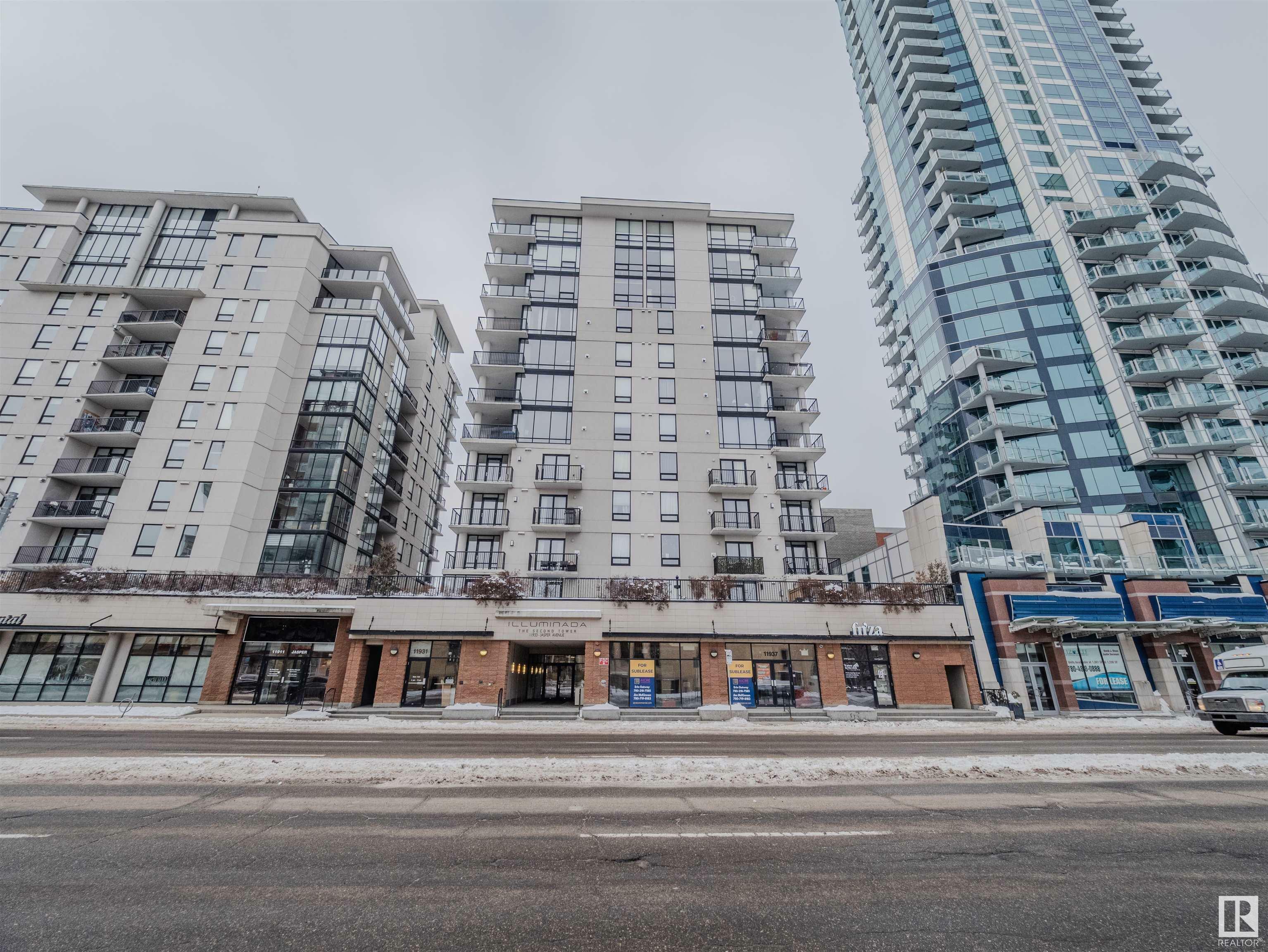 Property Photo: 11933 Jasper Avenue NW 304 AB T5K 0P1