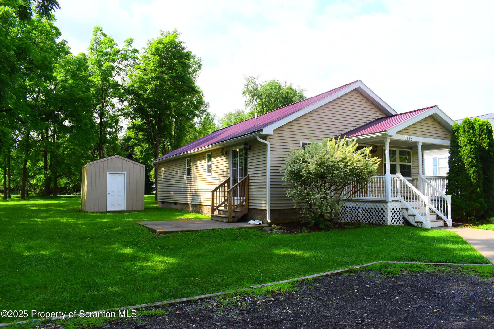 Property Photo:  5458 School Road  PA 18834 