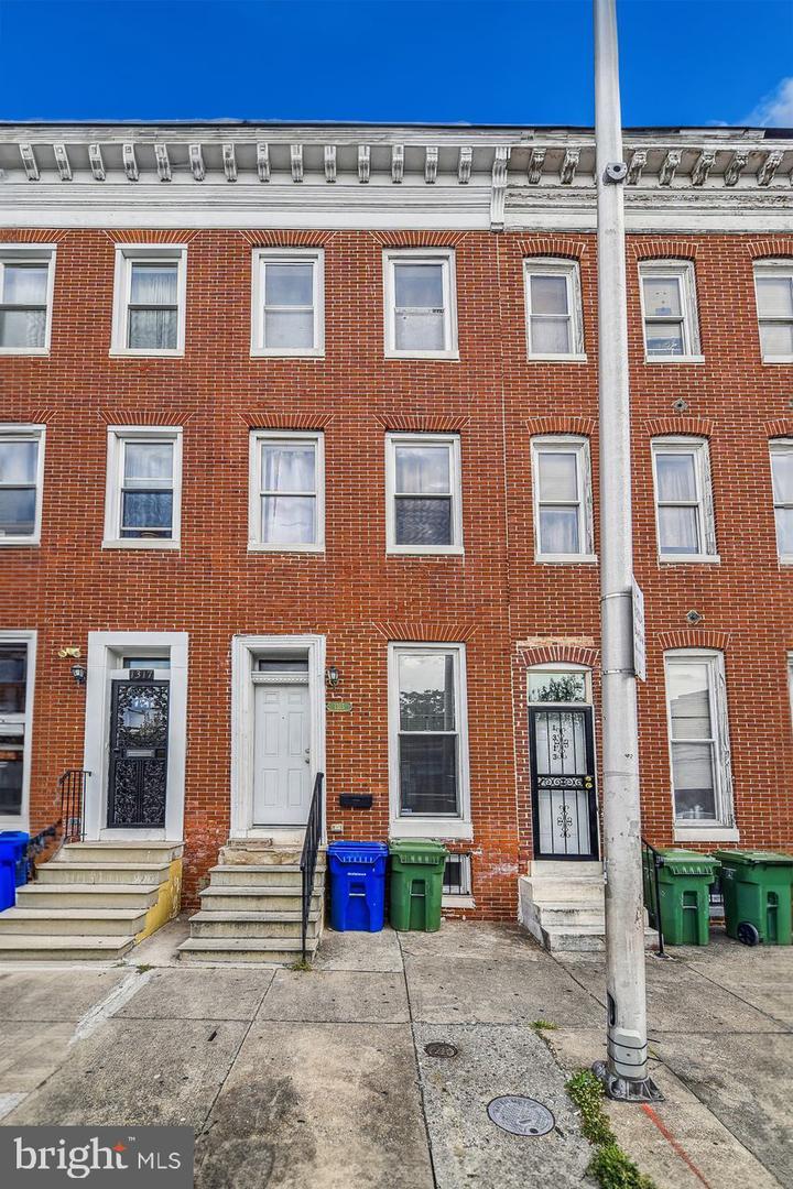 Property Photo: 1315 N Eden Street MD 21213