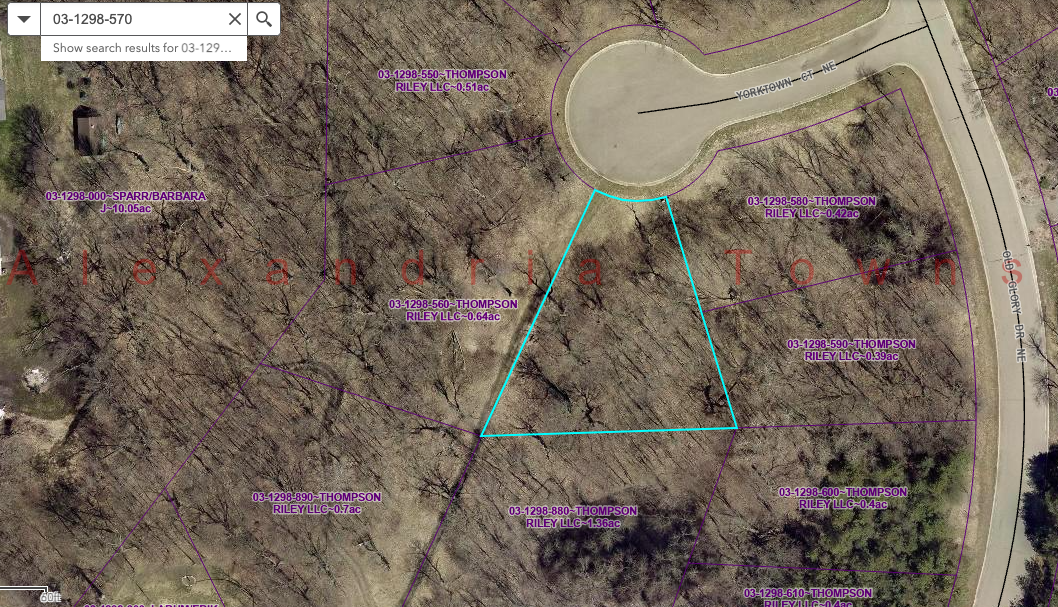 Property Photo:  Lot 12 Block 2 Yorktown Court NE  MN 56308 