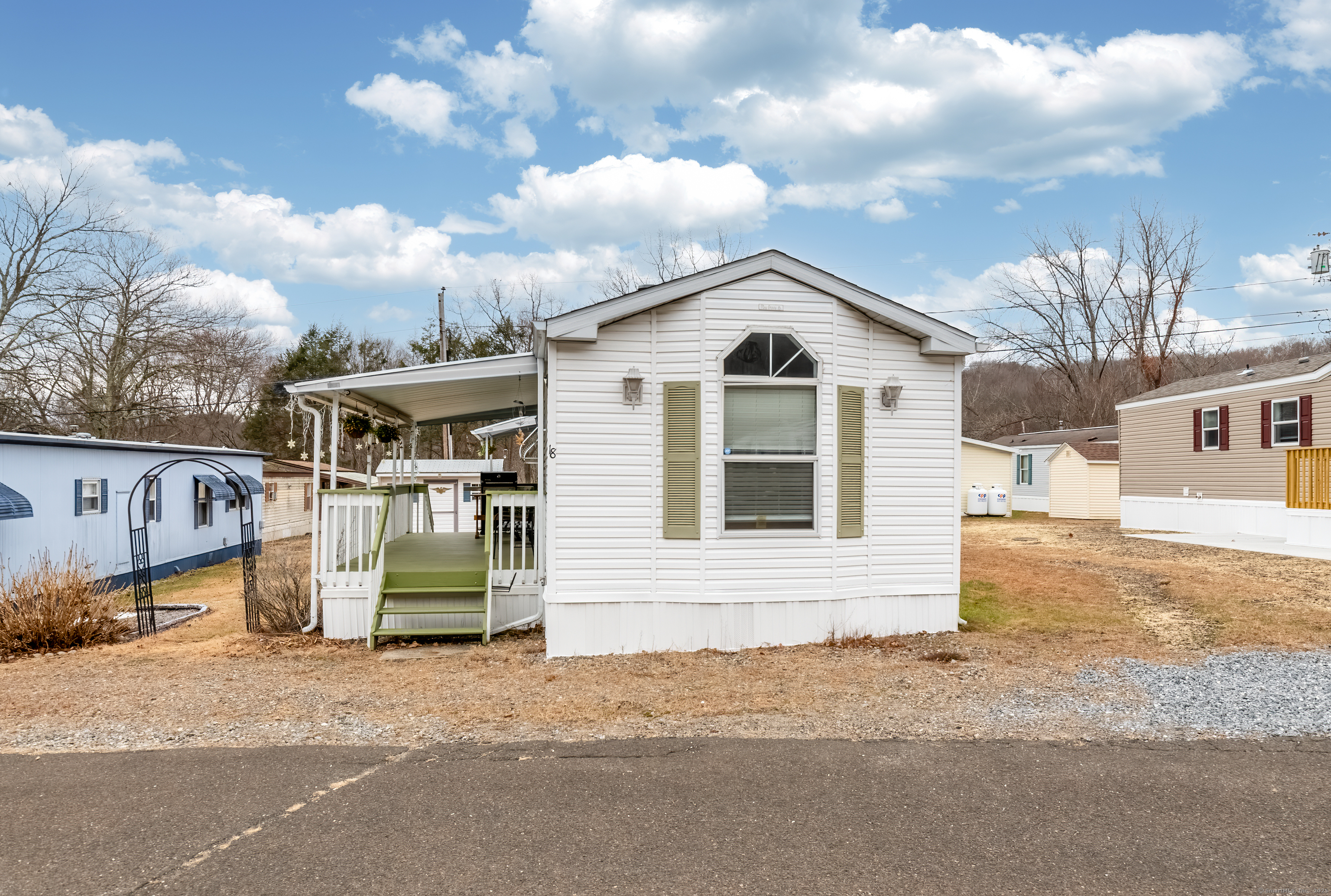 Property Photo: 108 Clark Road Trlr 18 CT 06770