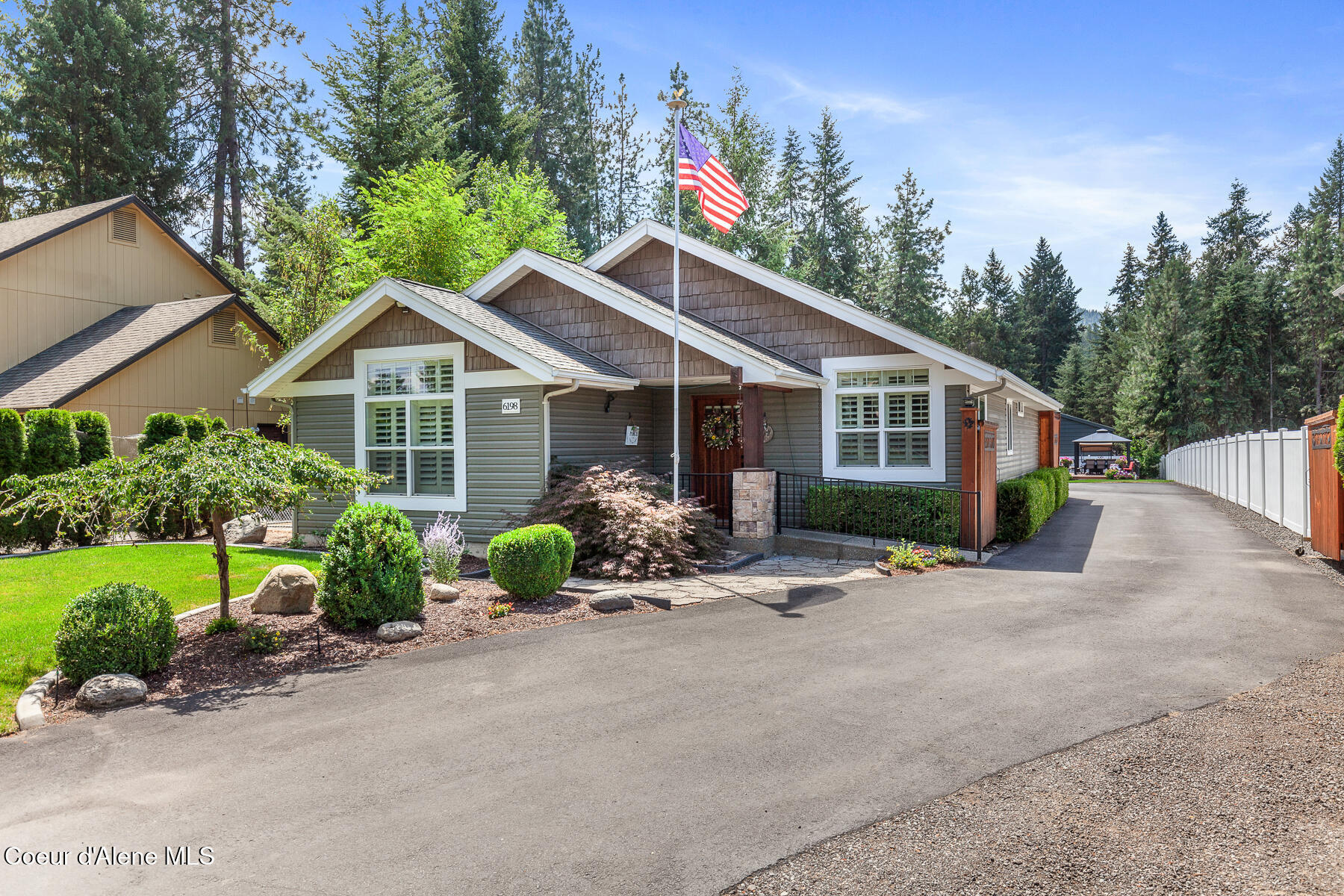 Property Photo:  6198 W Harbor Dr  ID 83814 